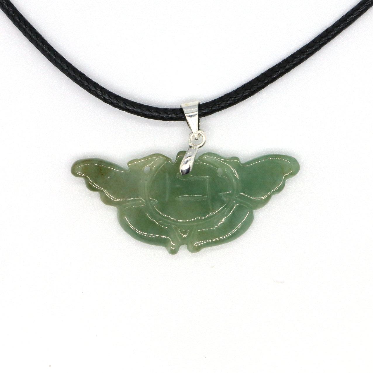 Type A Jadeite Jade Pendants Butterfly Series - Jade-collector.com