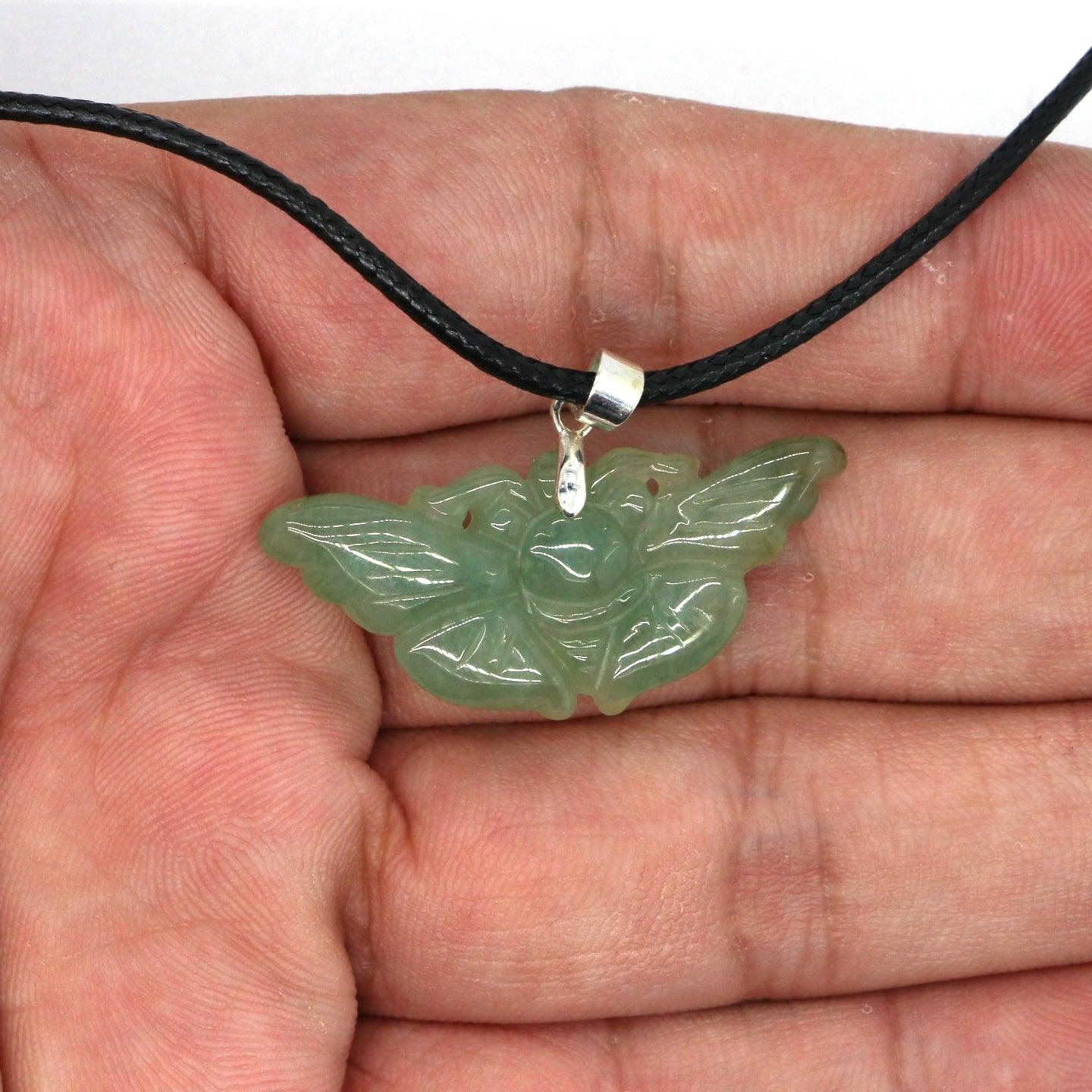 Type A Jadeite Jade Pendants Butterfly Series - Jade-collector.com