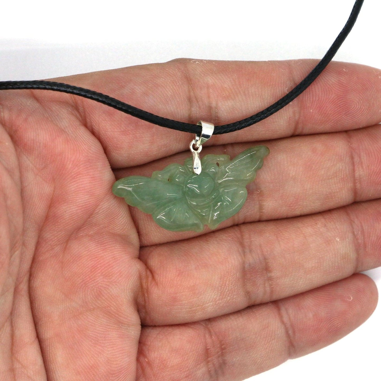 Type A Jadeite Jade Pendants Butterfly Series - Jade-collector.com