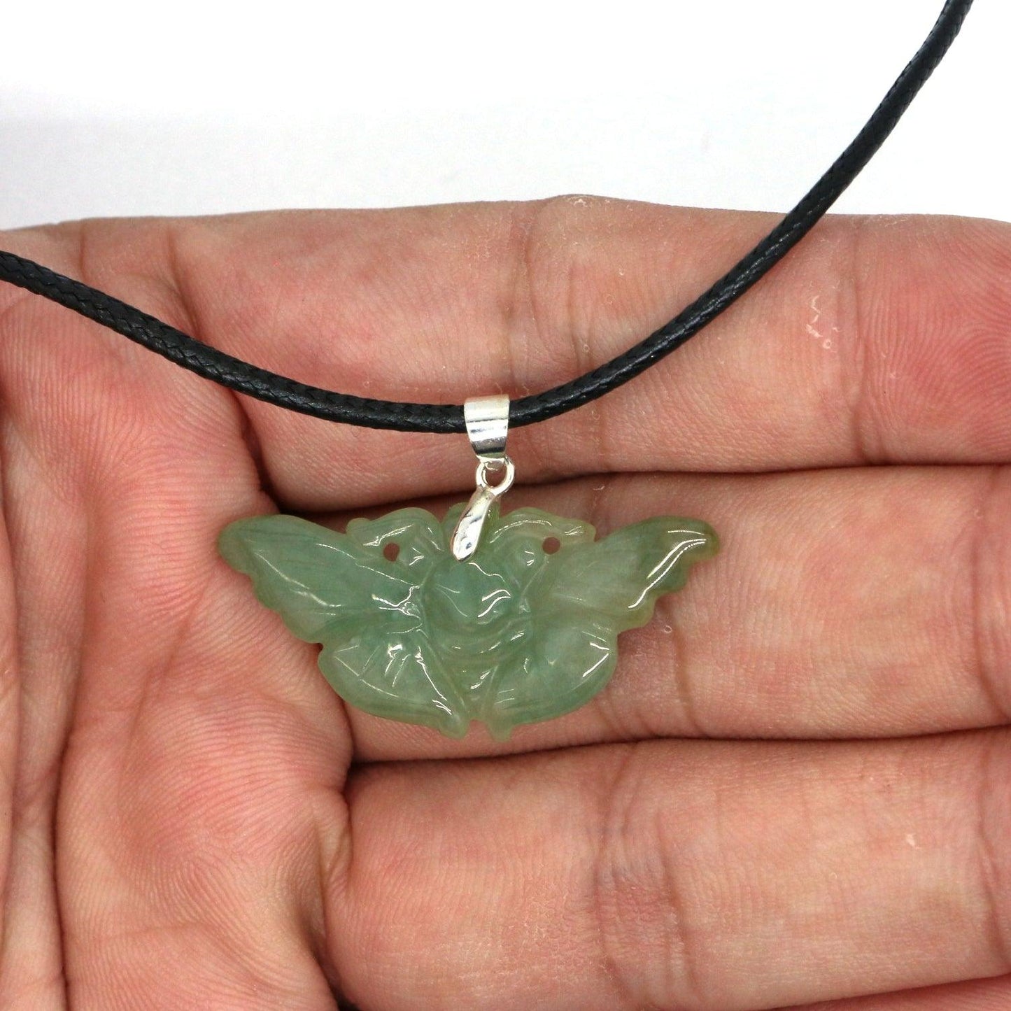 Type A Jadeite Jade Pendants Butterfly Series - Jade-collector.com