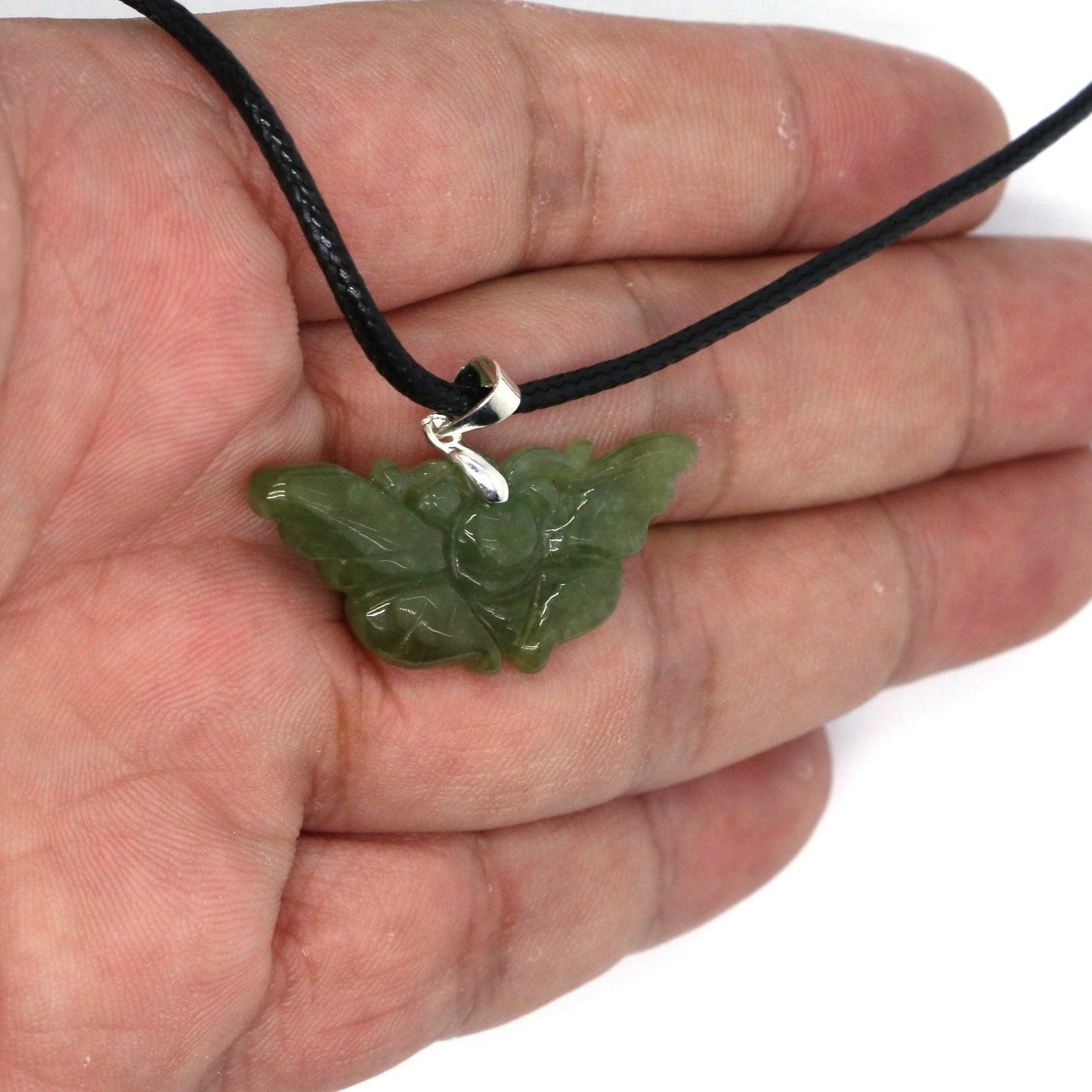 Type A Jadeite Jade Pendants Butterfly Series - Jade-collector.com