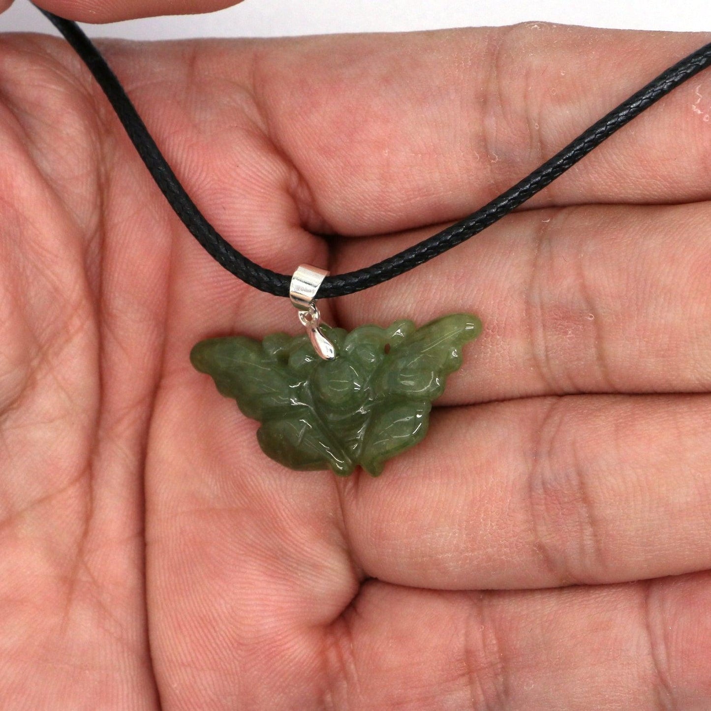 Type A Jadeite Jade Pendants Butterfly Series - Jade-collector.com