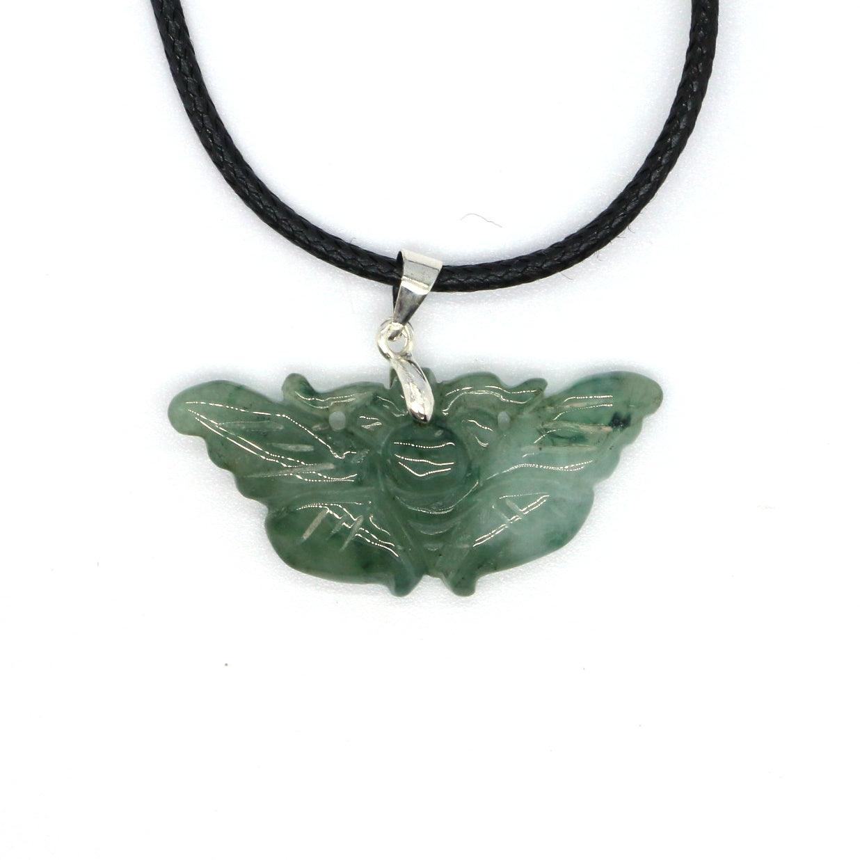 Type A Jadeite Jade Pendants Butterfly Series - Jade-collector.com