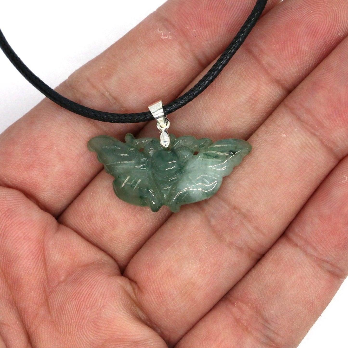 Type A Jadeite Jade Pendants Butterfly Series - Jade-collector.com