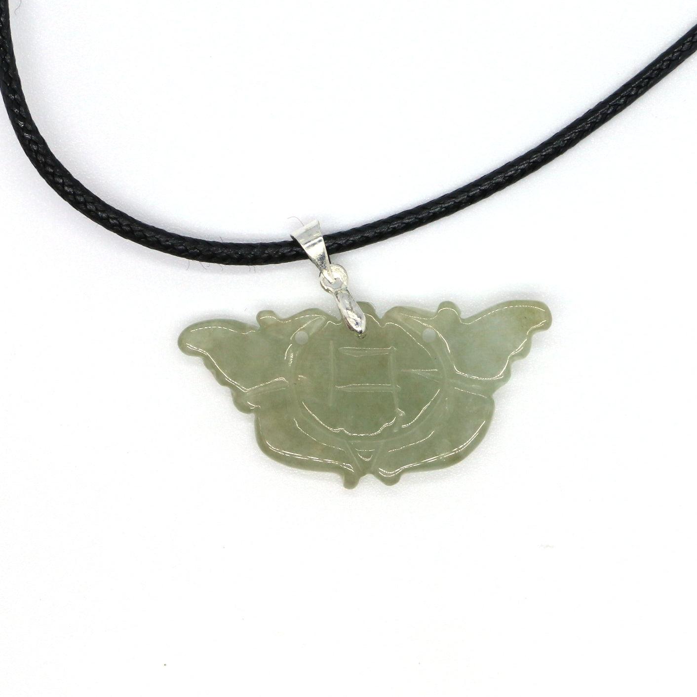 Type A Jadeite Jade Pendants Butterfly Series - Jade-collector.com