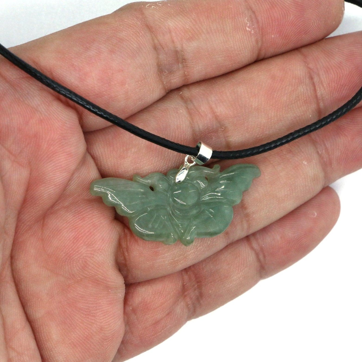 Type A Jadeite Jade Pendants Butterfly Series - Jade-collector.com