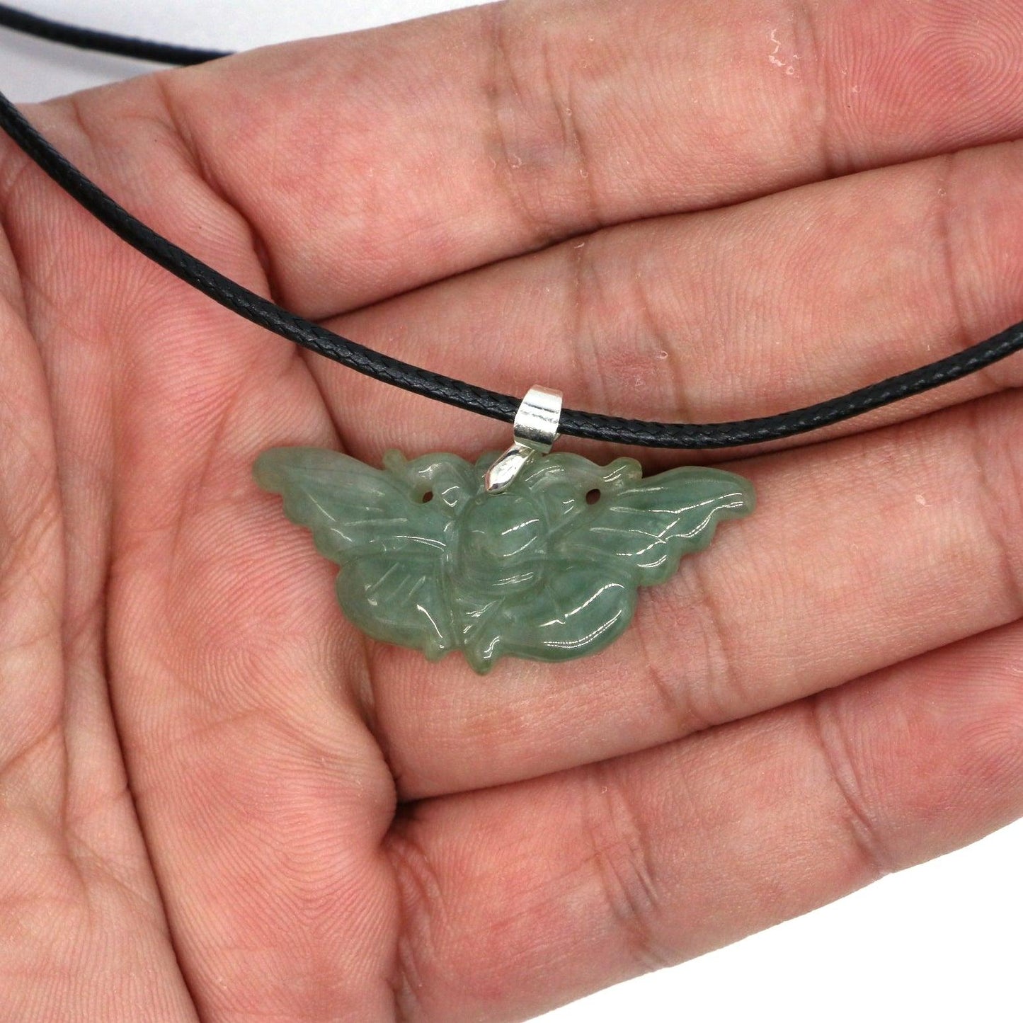 Type A Jadeite Jade Pendants Butterfly Series - Jade-collector.com