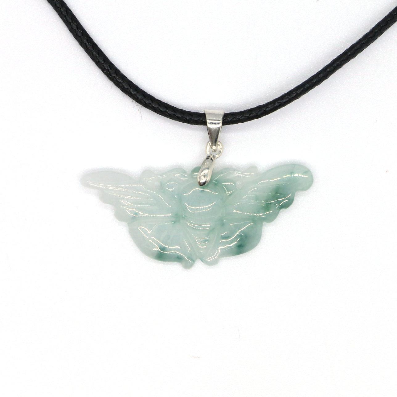 Type A Jadeite Jade Pendants Butterfly Series - Jade-collector.com