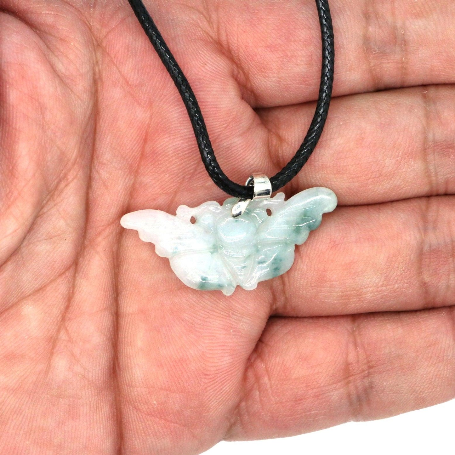 Type A Jadeite Jade Pendants Butterfly Series - Jade-collector.com