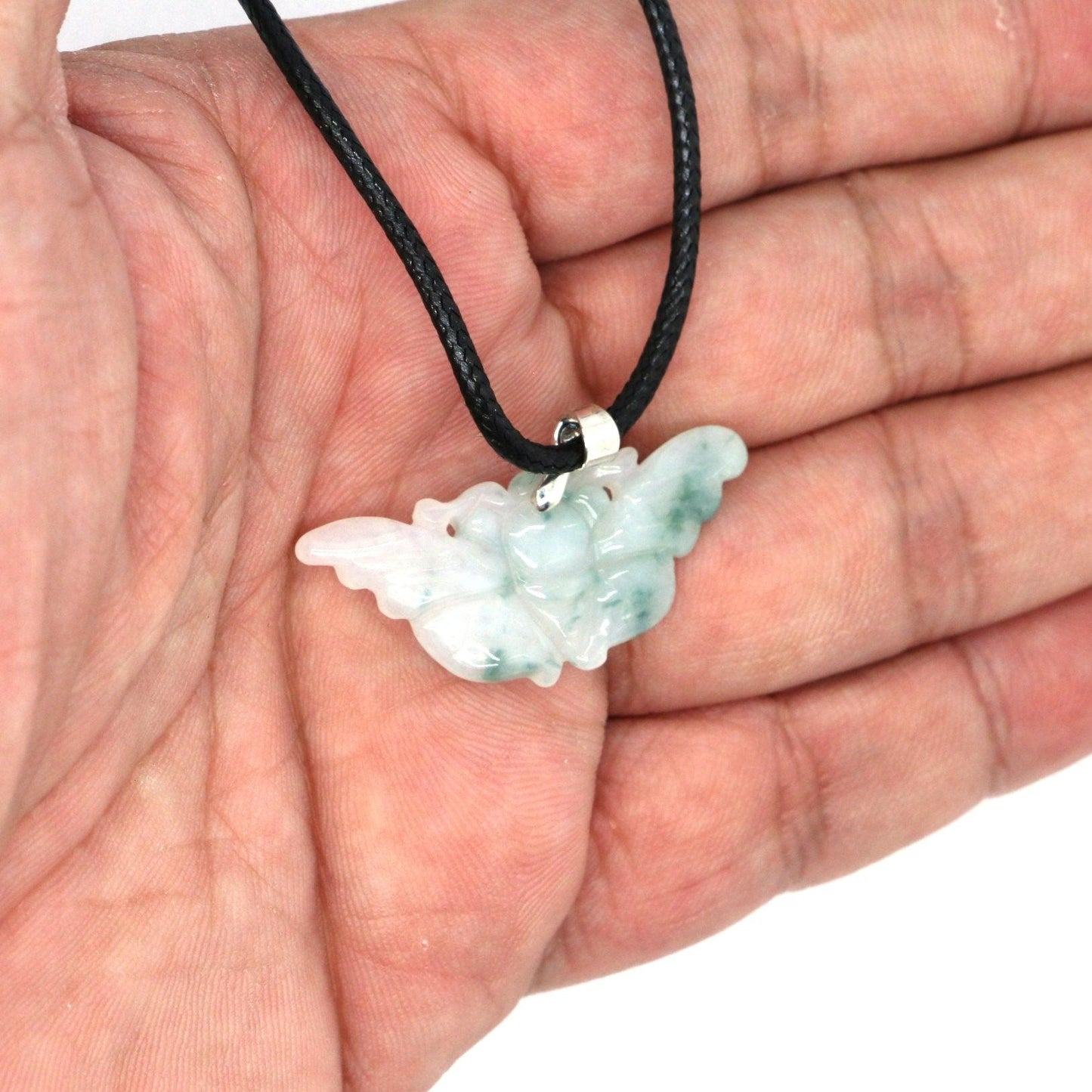 Type A Jadeite Jade Pendants Butterfly Series - Jade-collector.com