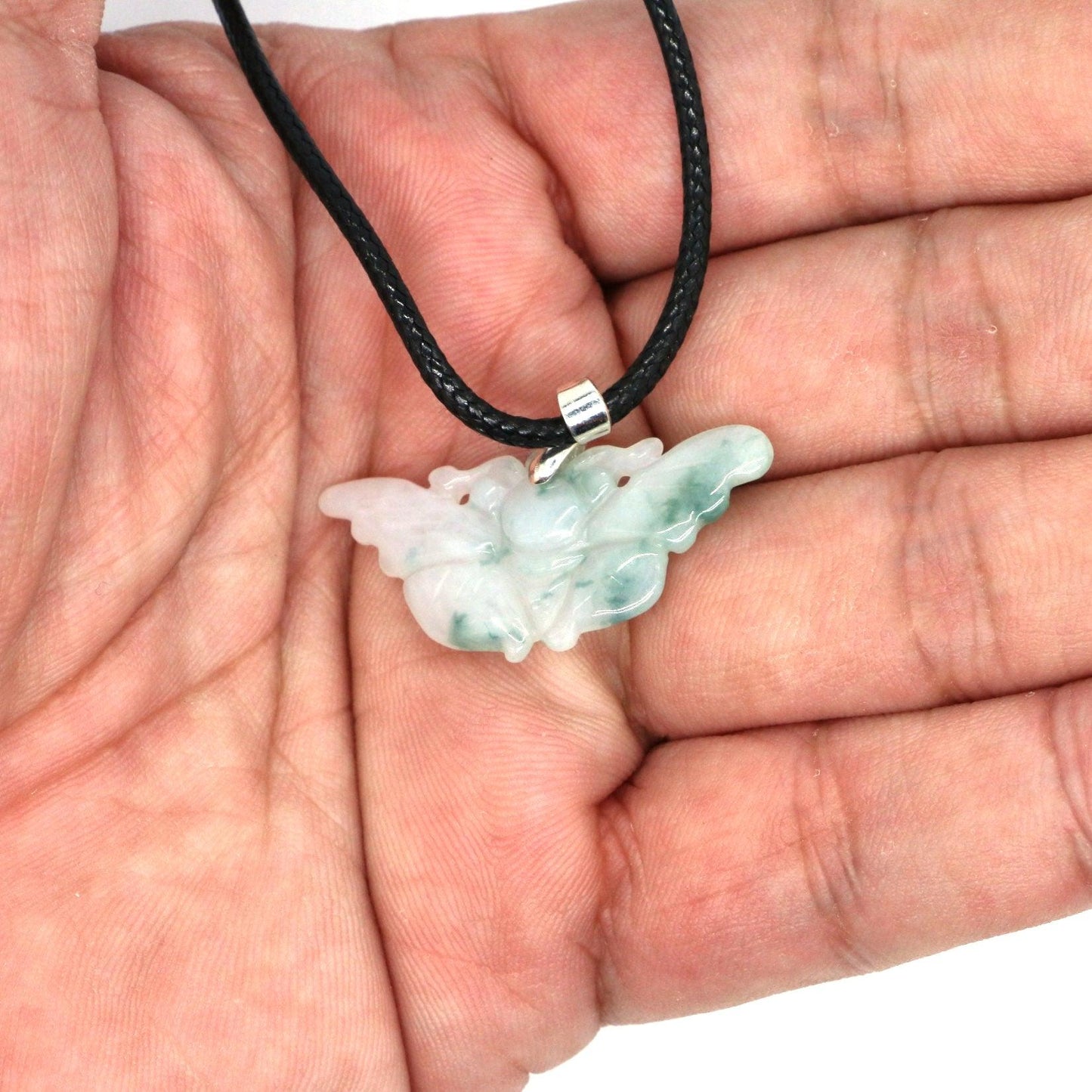 Type A Jadeite Jade Pendants Butterfly Series - Jade-collector.com