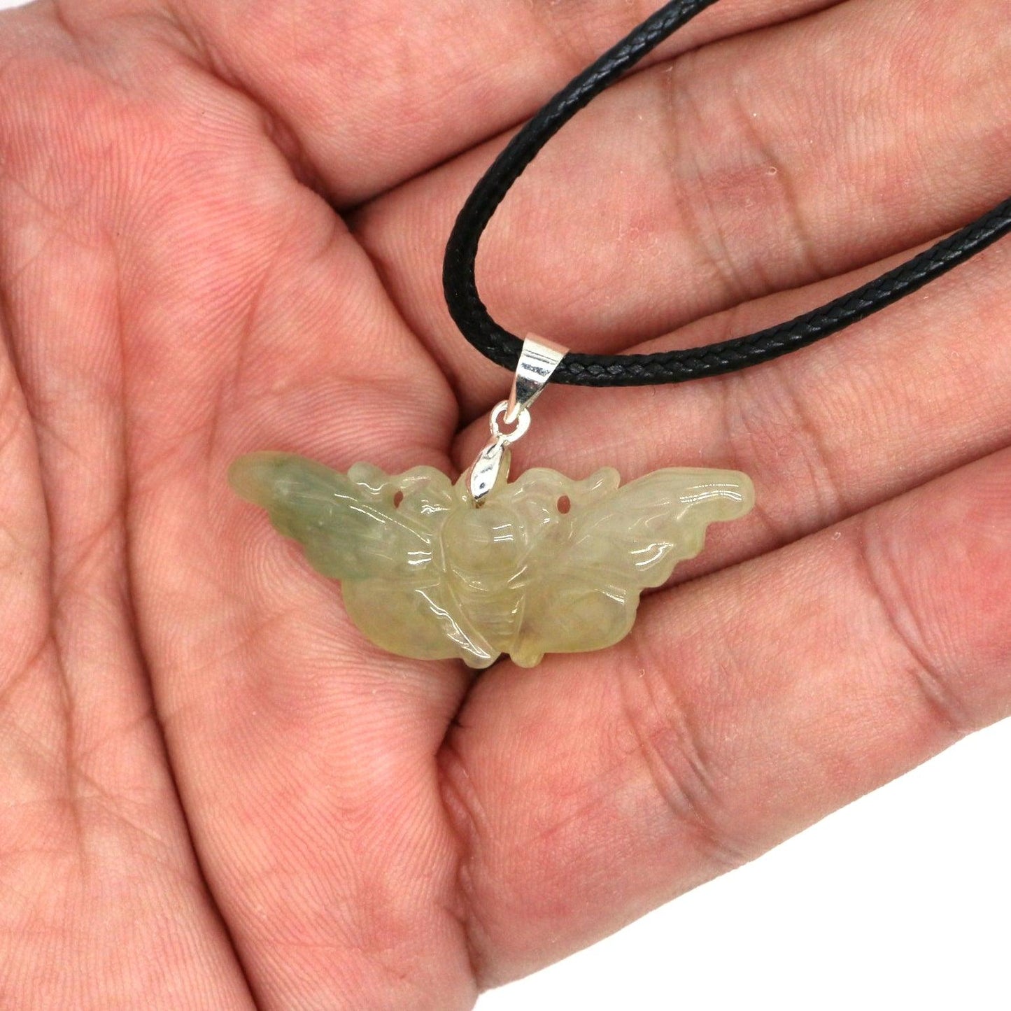Type A Jadeite Jade Pendants Butterfly Series - Jade-collector.com
