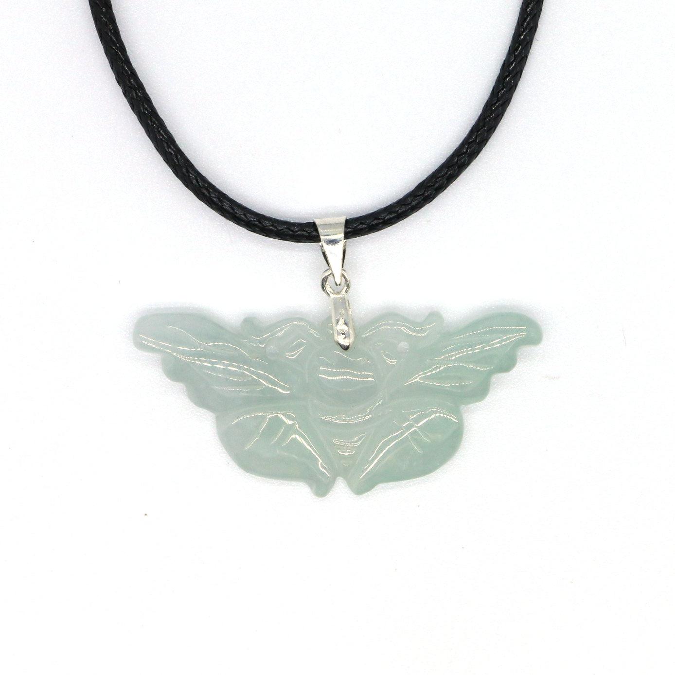 Type A Jadeite Jade Pendants Butterfly Series - Jade-collector.com