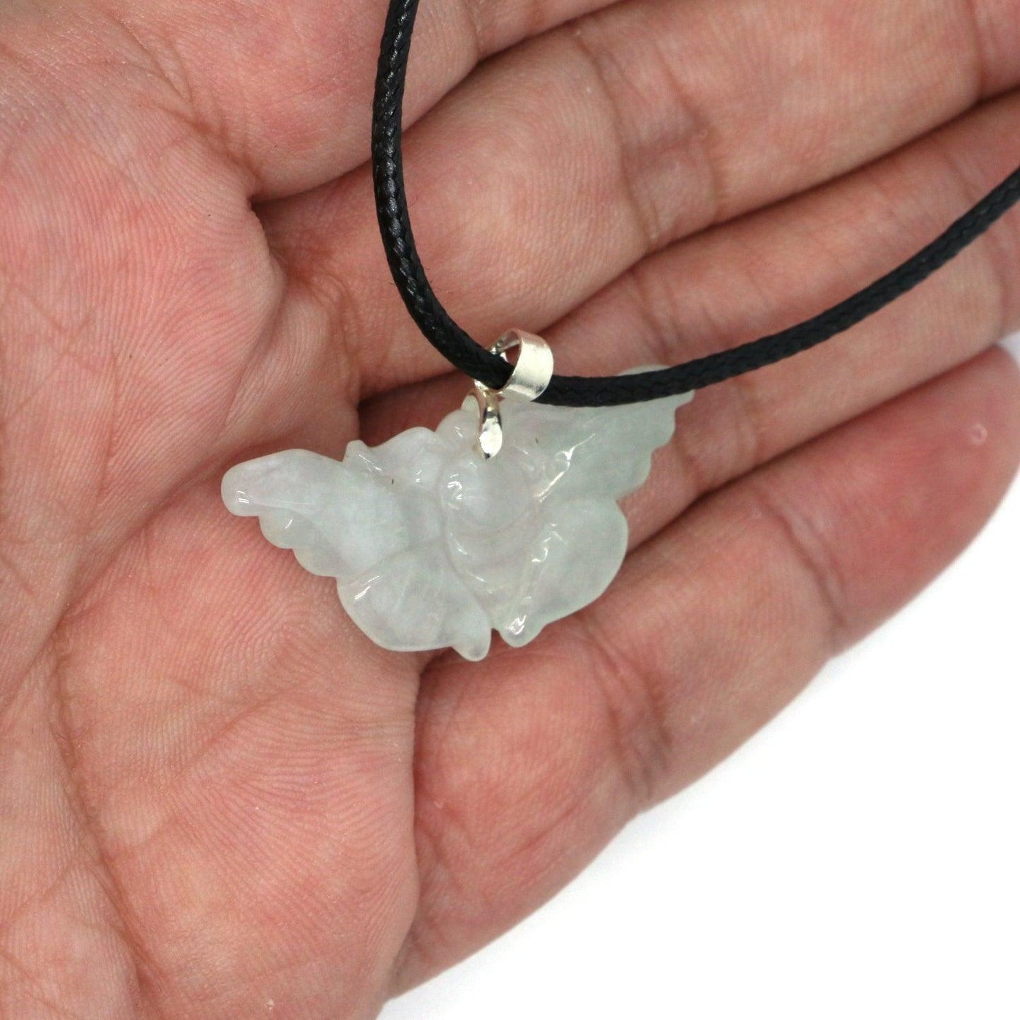 Type A Jadeite Jade Pendants Butterfly Series - Jade-collector.com