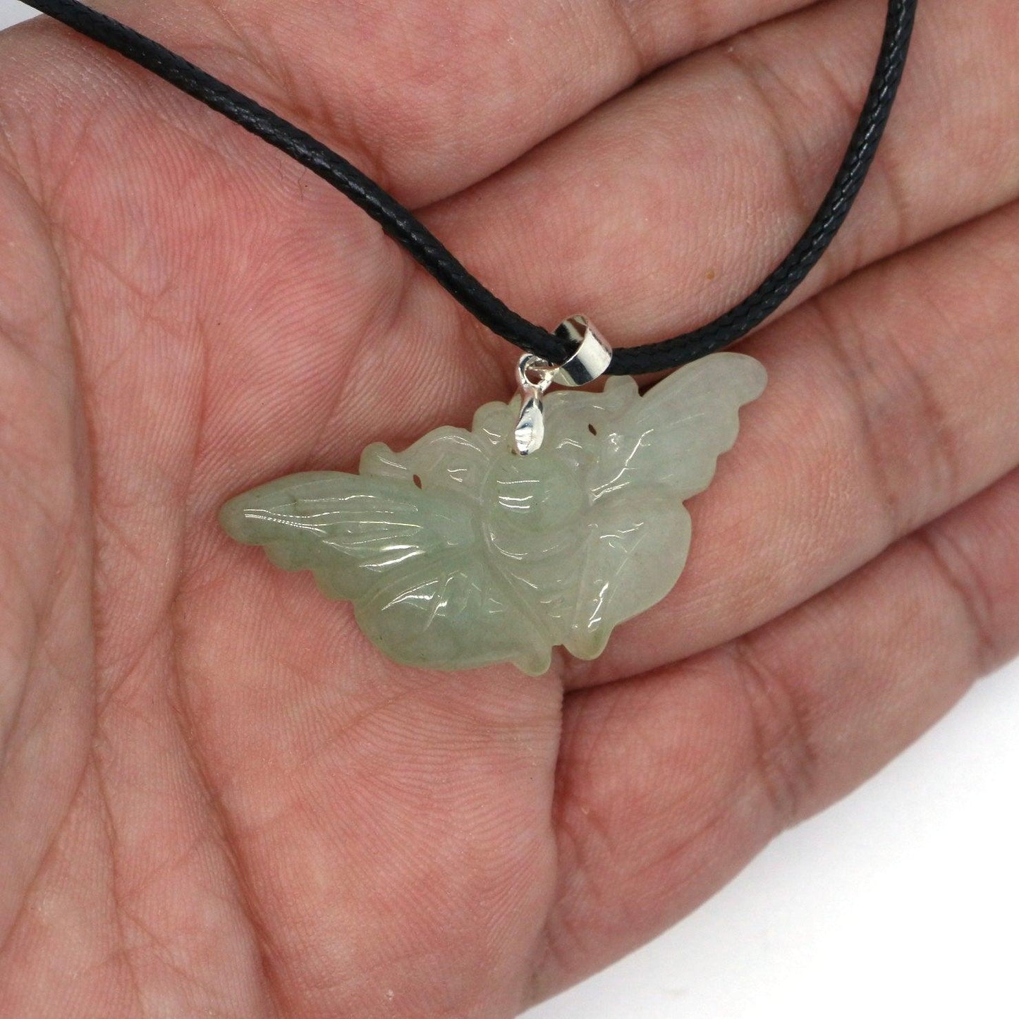 Type A Jadeite Jade Pendants Butterfly Series - Jade-collector.com