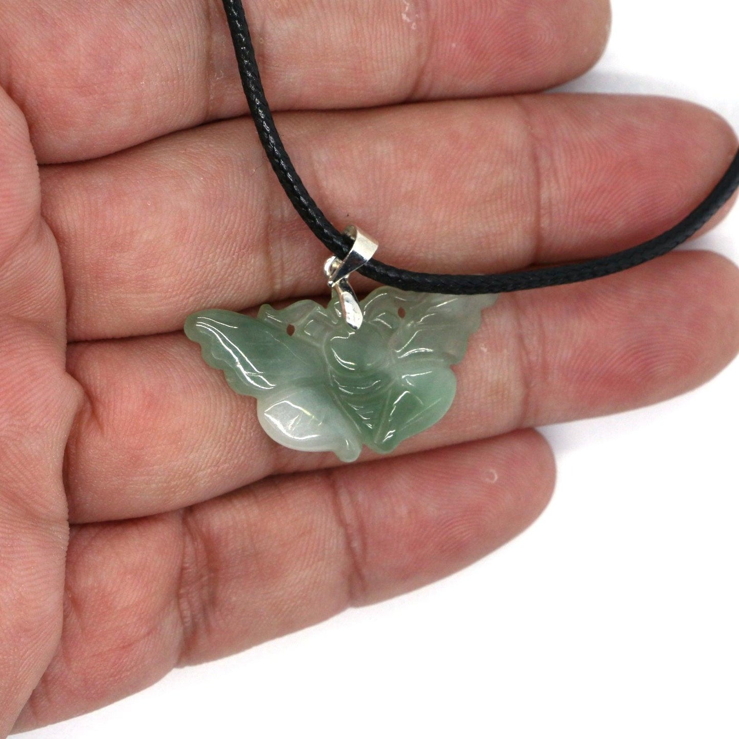 Type A Jadeite Jade Pendants Butterfly Series - Jade-collector.com