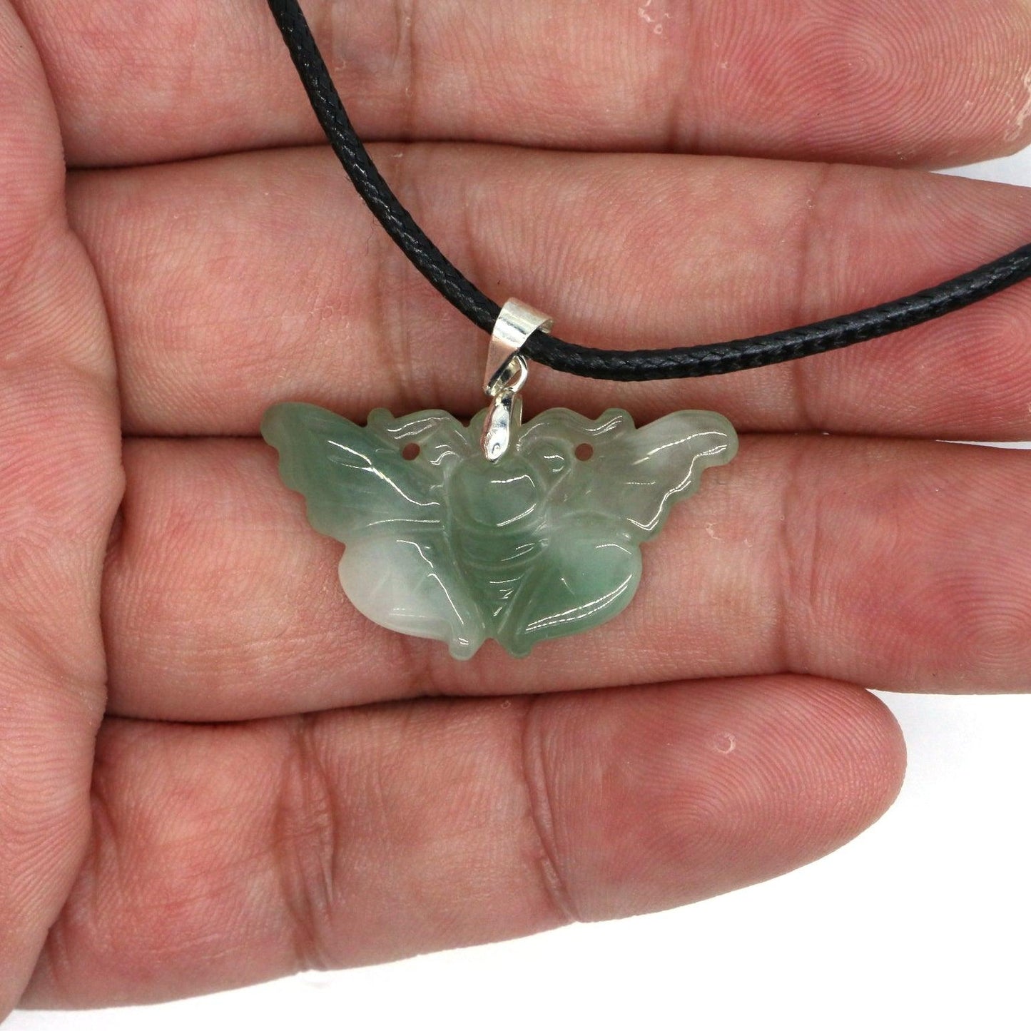 Type A Jadeite Jade Pendants Butterfly Series - Jade-collector.com