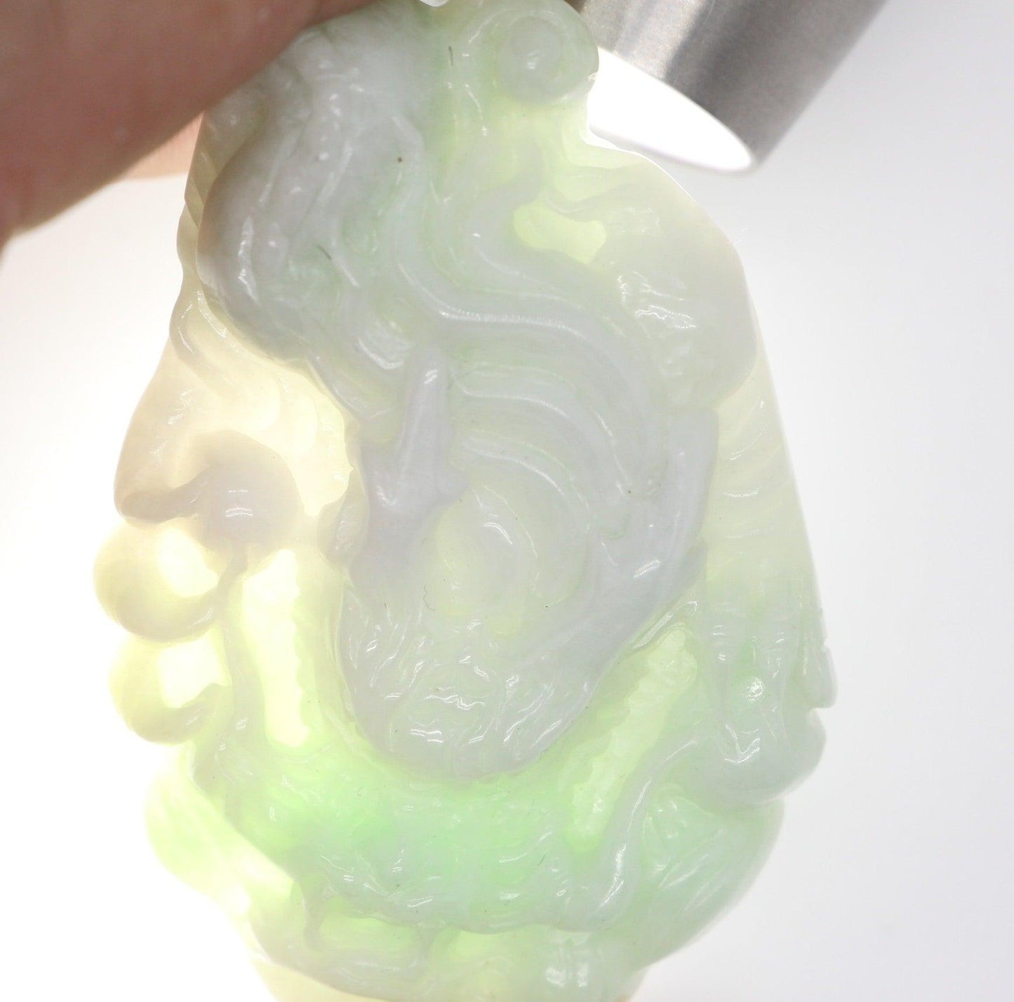 Type A Jadeite Jade Pendants Dragon Series pe10118 - Jade-collector.com