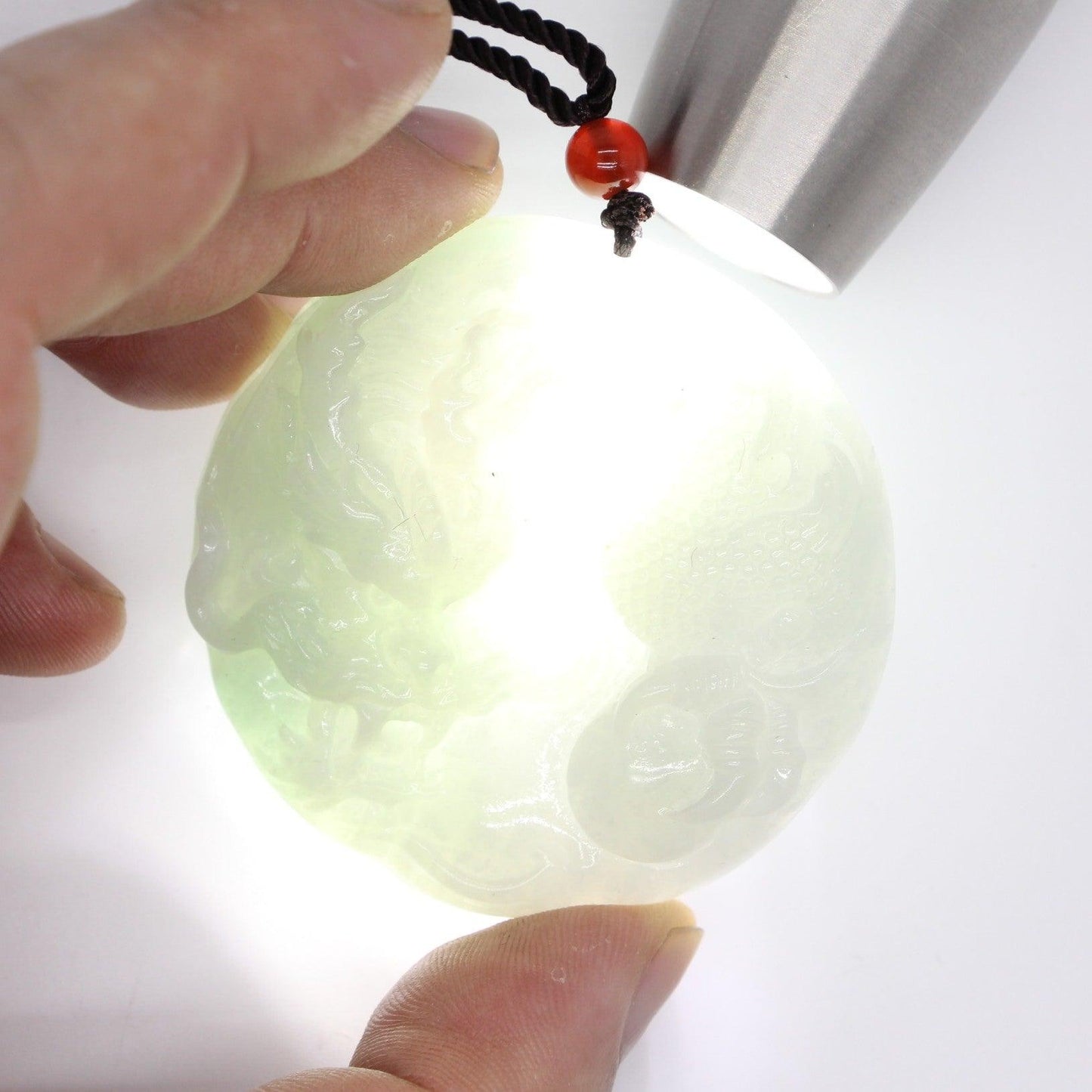 Type A Jadeite Jade Pendants Dragon Series pe10135 - Jade-collector.com