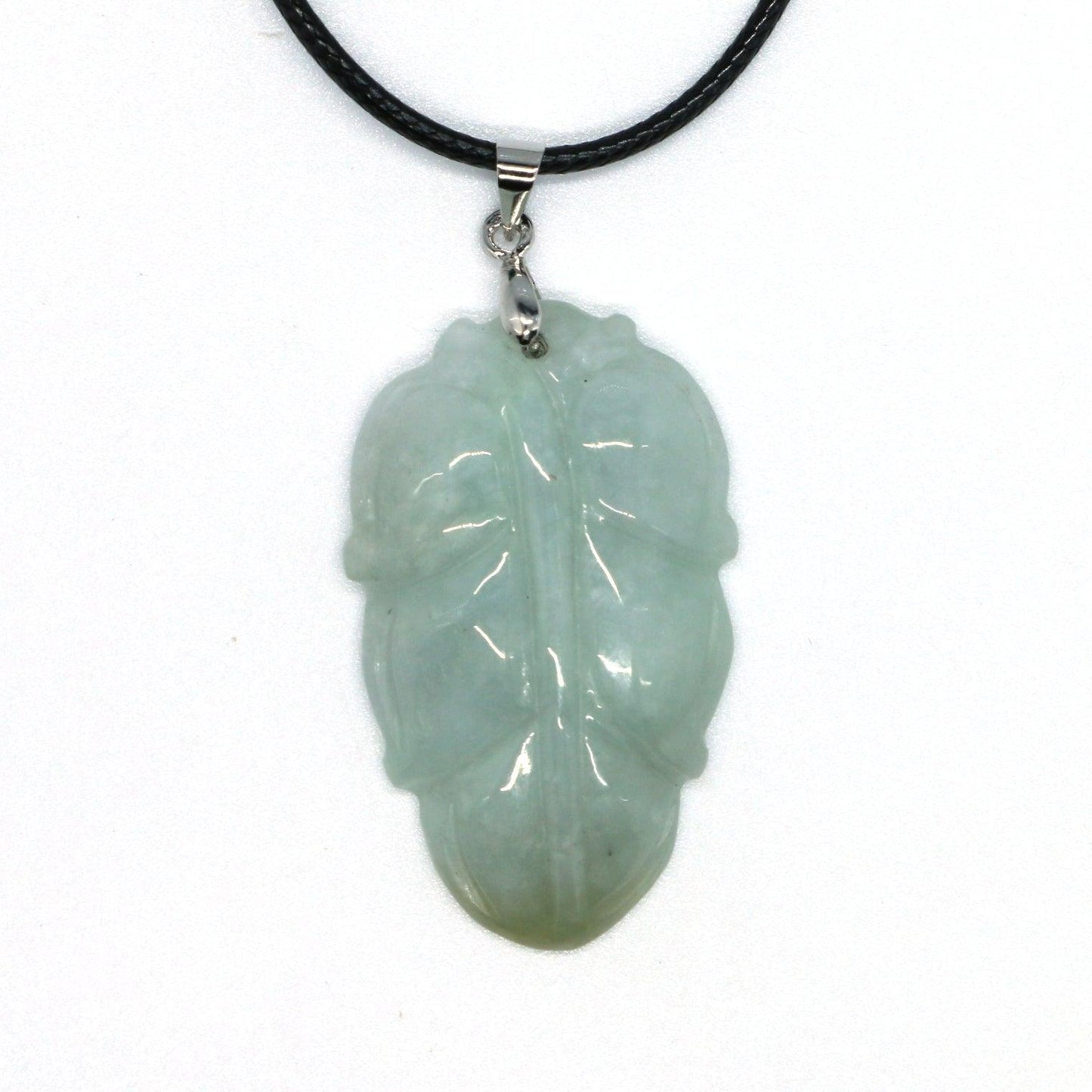 Type A Jadeite Jade Leaf Pendant Series (Fullfill USA only) B09K6DMXS2 - Jade-collector.com