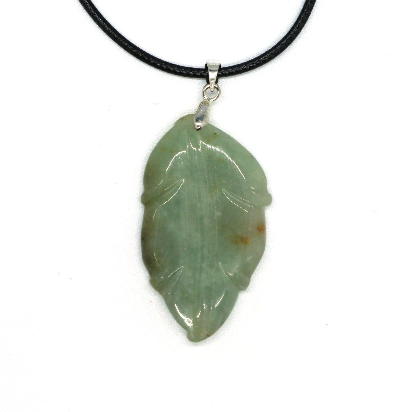Type A Jadeite Jade Leaf Pendant Series (Fullfill USA only) B09K6CHFTV - Jade-collector.com