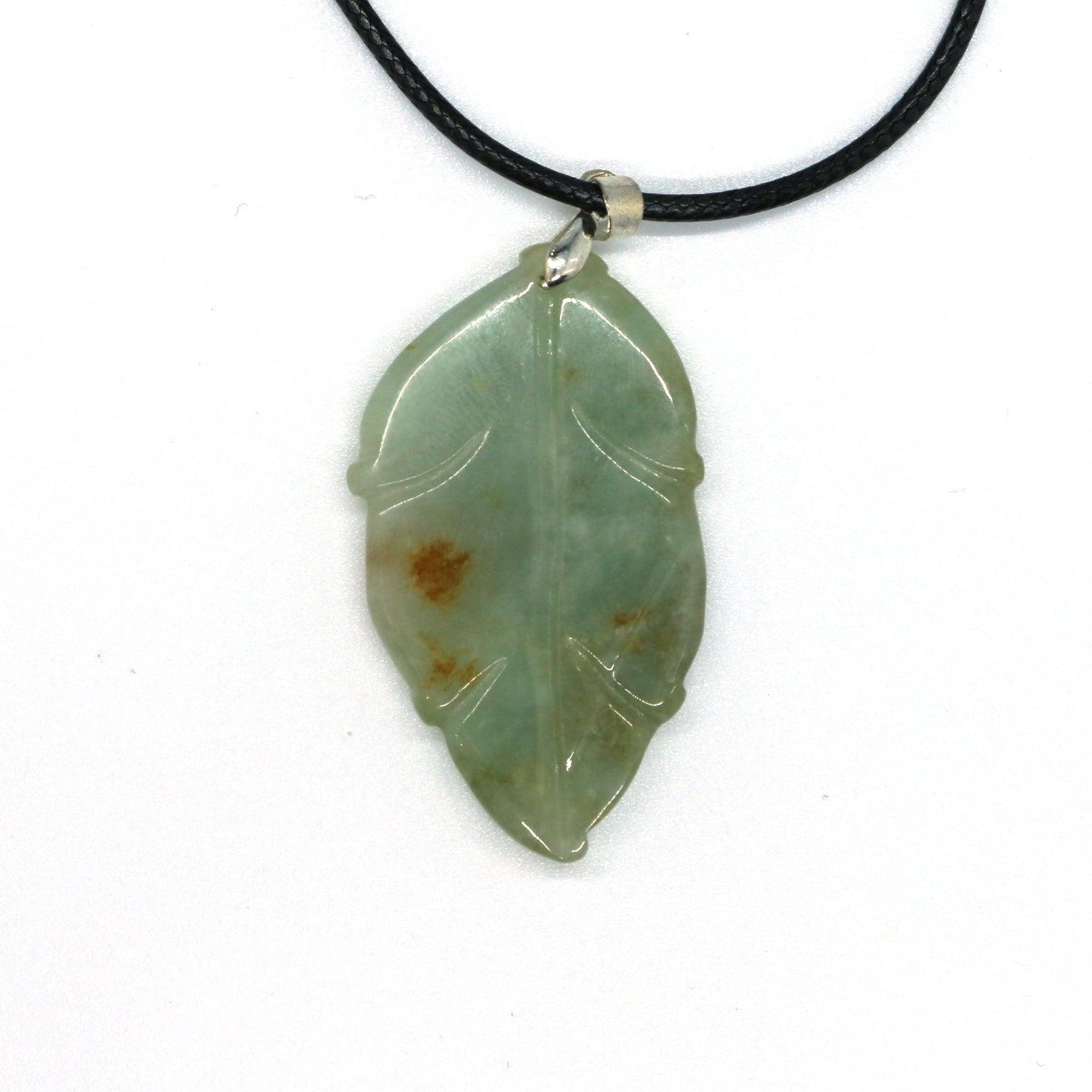 Type A Jadeite Jade Leaf Pendant Series (Fullfill USA only) B09K6CHFTV - Jade-collector.com