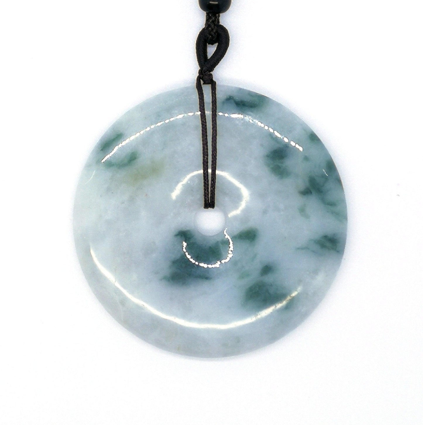 Type A Jadeite Jade Pendants LAR Disc Series (Fullfill USA only) B08M3CCFPX - Jade-collector.com