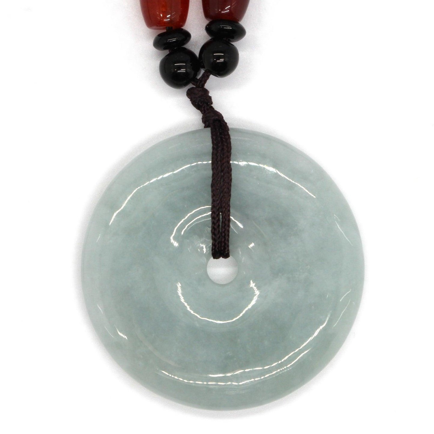 Type A Jadeite Jade Pendants Disc Series - Jade-collector.com