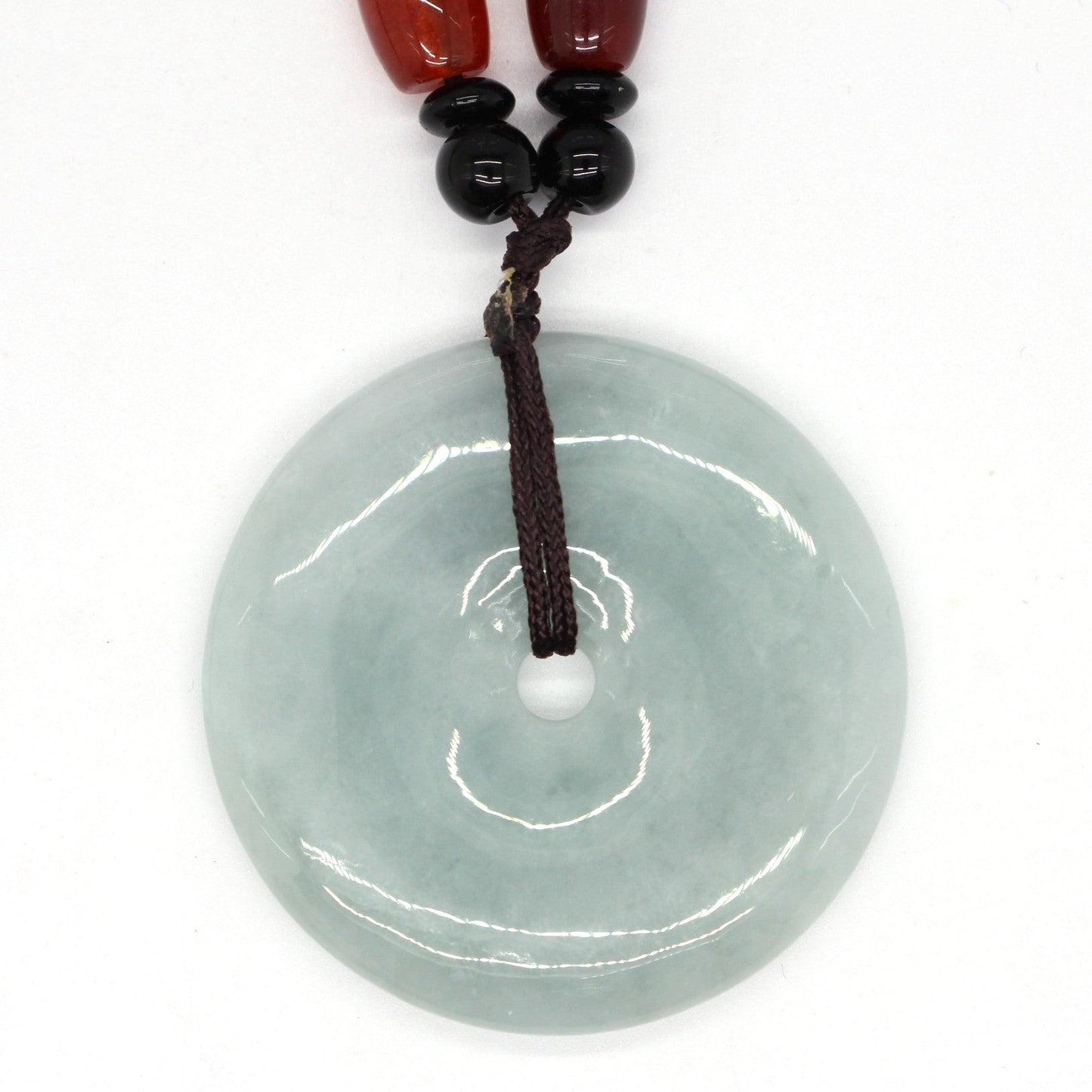 Type A Jadeite Jade Pendants Disc Series - Jade-collector.com