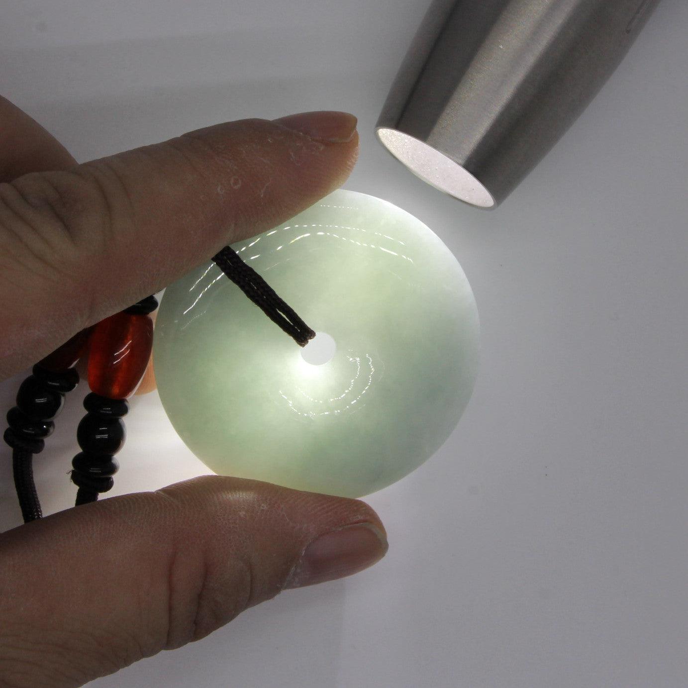 Type A Jadeite Jade Pendants Disc Series - Jade-collector.com