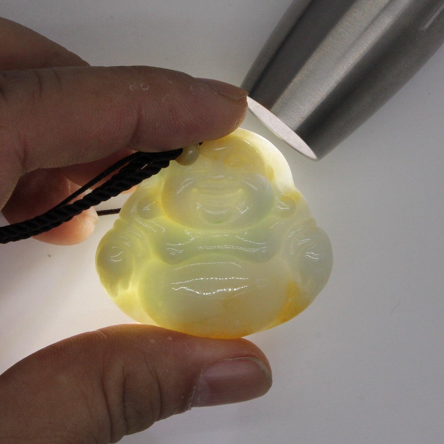 Type A Jadeite Jade Pendants Budai Series p4103s / - Jade-collector.com