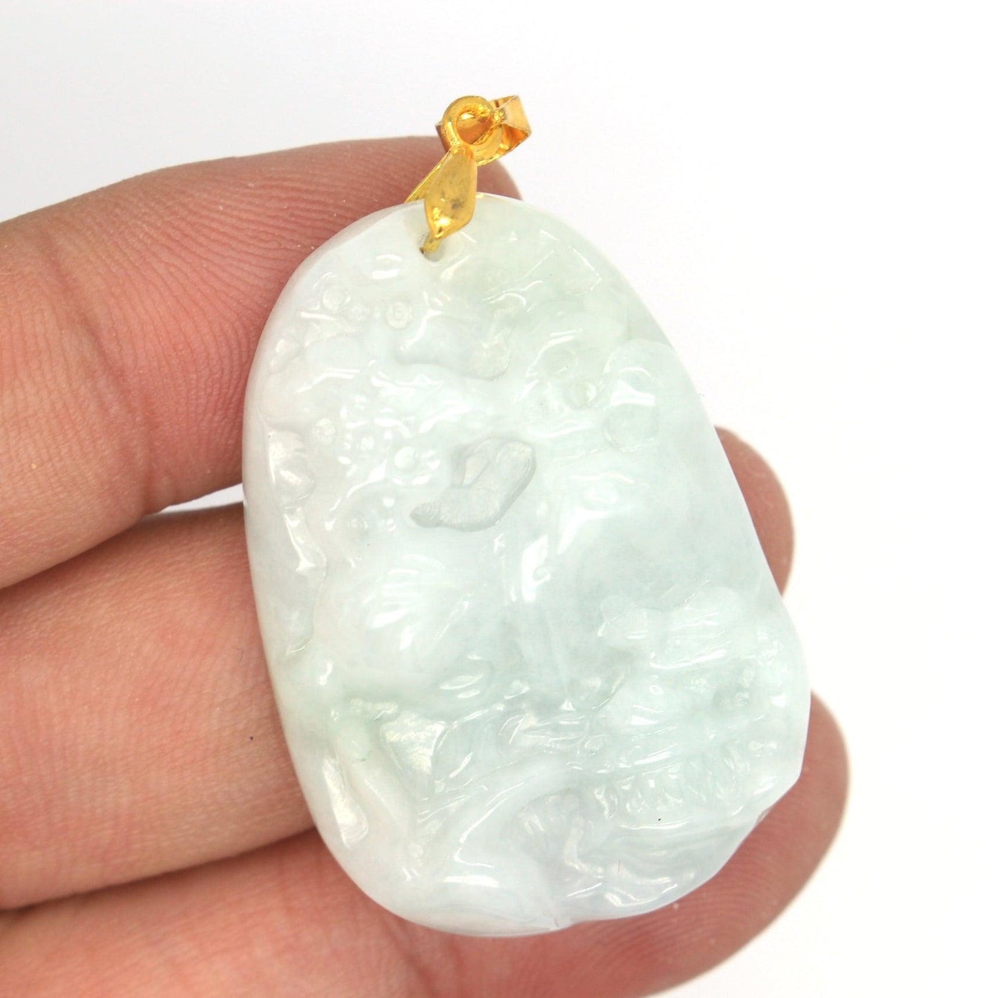 Type A Jadeite Jade Pendants Landscape Series (Fullfill USA only) B08MV5K6WT - Jade-collector.com