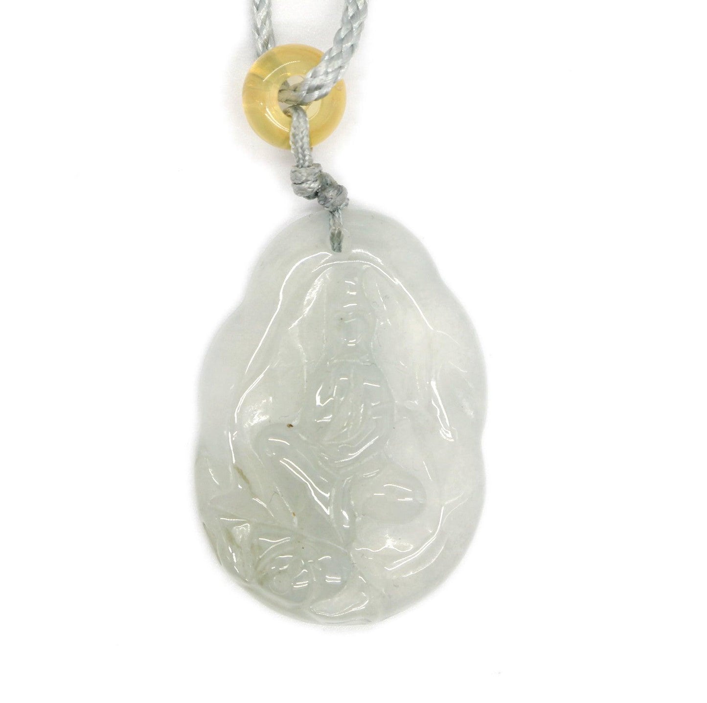 Type A Jadeite Jade Guanyin Pendants Series - Jade-collector.com