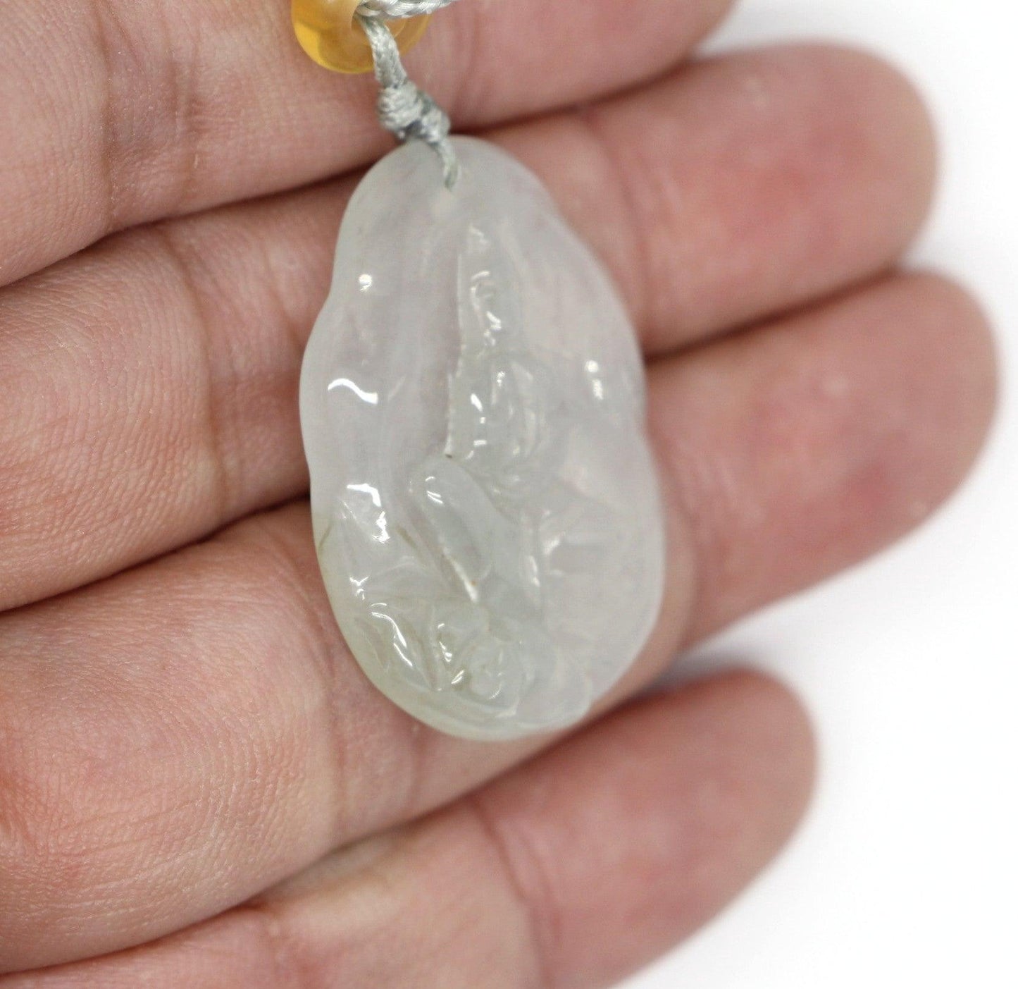 Type A Jadeite Jade Guanyin Pendants Series - Jade-collector.com