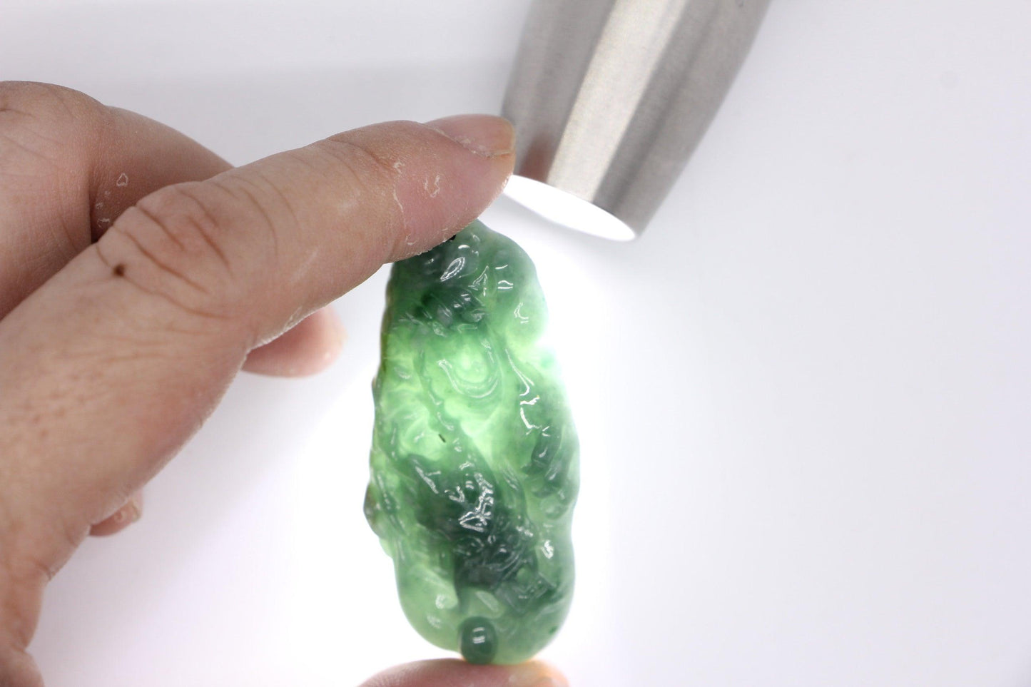Type A Jadeite Jade Pendants Dragon Series pe10115 - Jade-collector.com