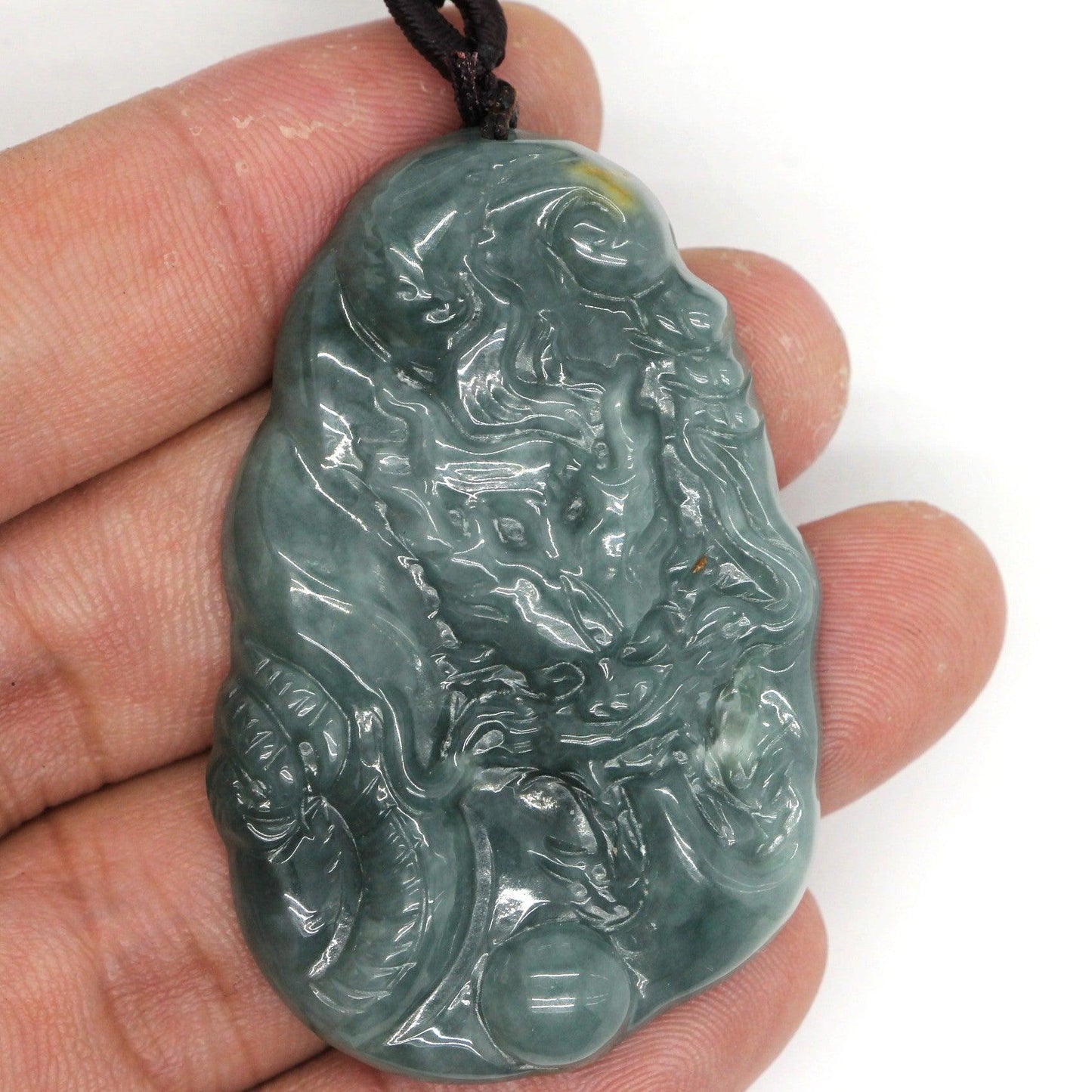 Type A Jadeite Jade Pendants Dragon Series pe10119 - Jade-collector.com