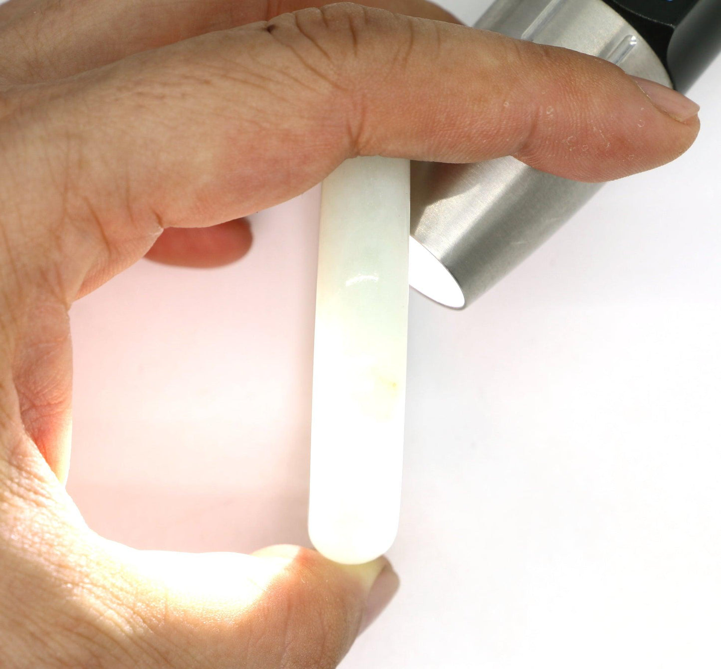 Type A Certified Jadeite Jade Bangle Size 54 -56mm B0BN7FW2B8 - Jade-collector.com