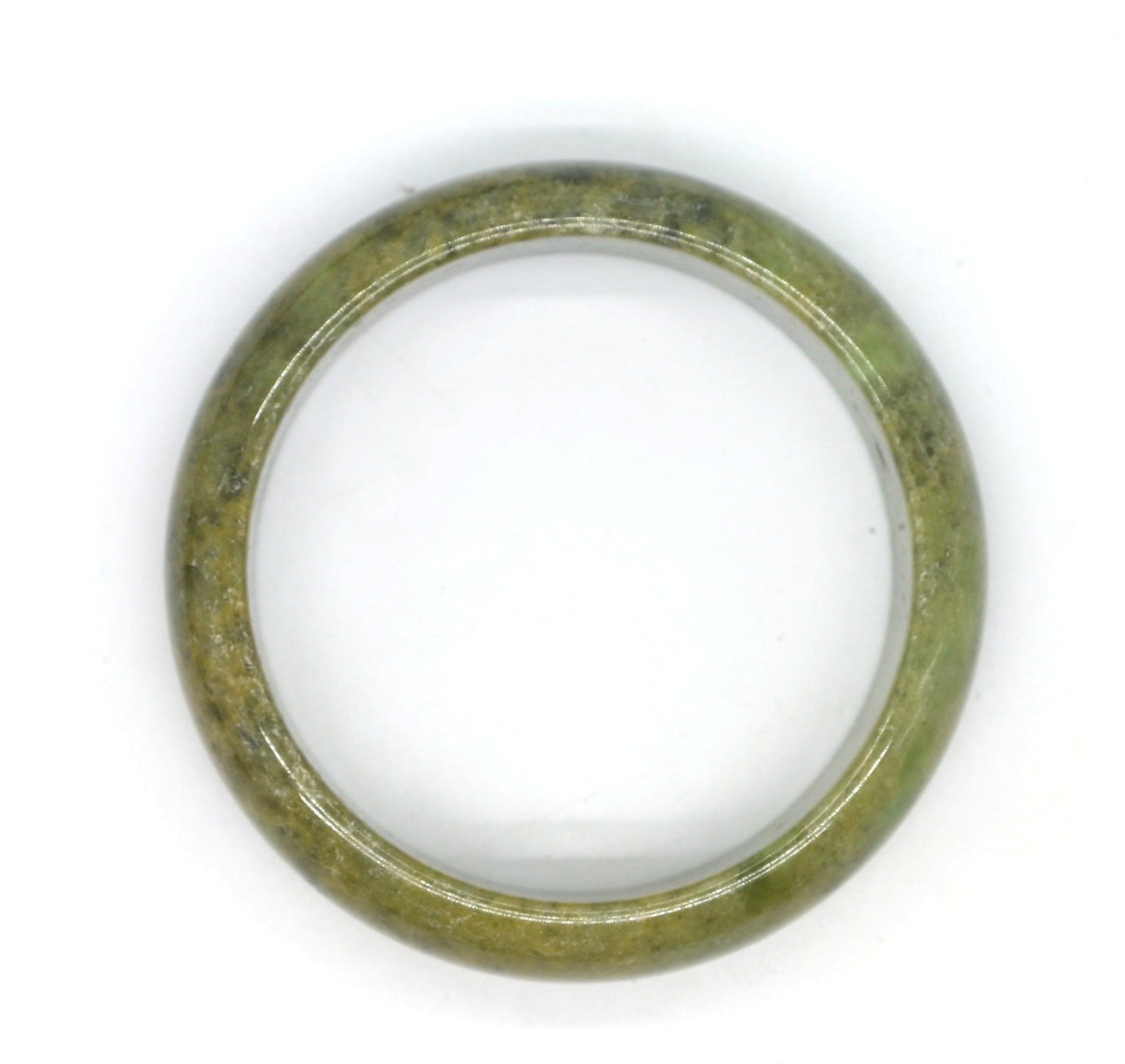 Type A Certified Jadeite Jade Bangle Size 54 -56mm B0BN7GWJ13 - Jade-collector.com