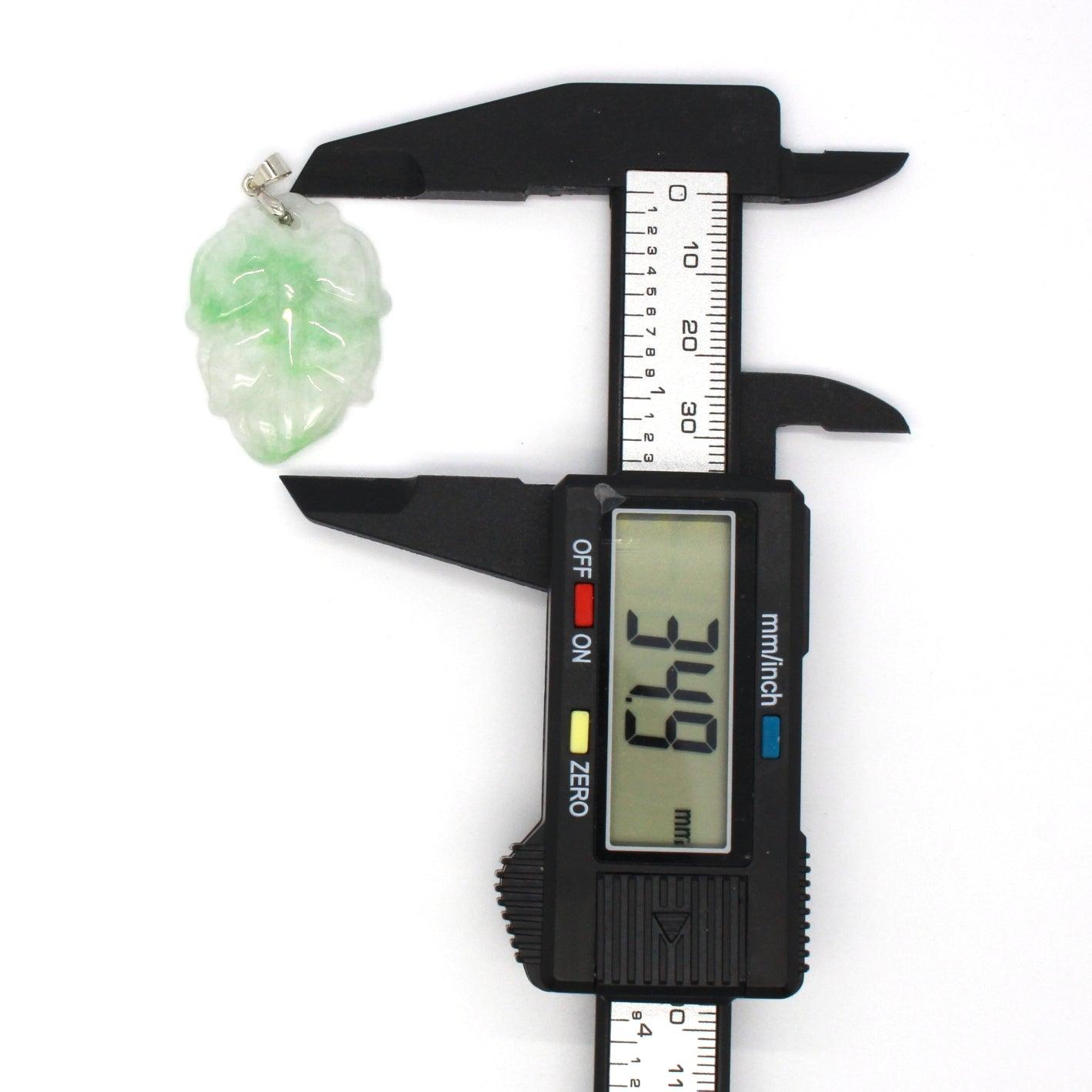 Type A Jadeite Jade Leaf Pendant Series (Fullfill USA only) B08QJDMZF6 - Jade-collector.com