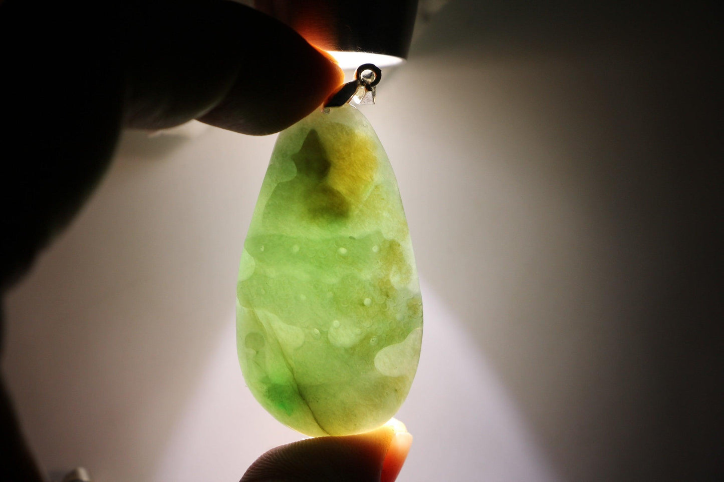 Type A Jadeite Jade Pendants Mini Landscape Series B0BLLGYSHR - Jade-collector.com