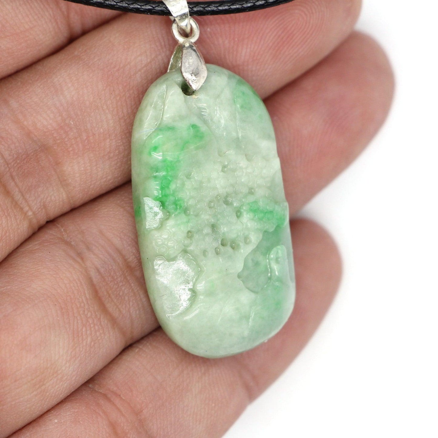 Type A Jadeite Jade Pendants Mini Landscape Series B0BLLJJRCW - Jade-collector.com