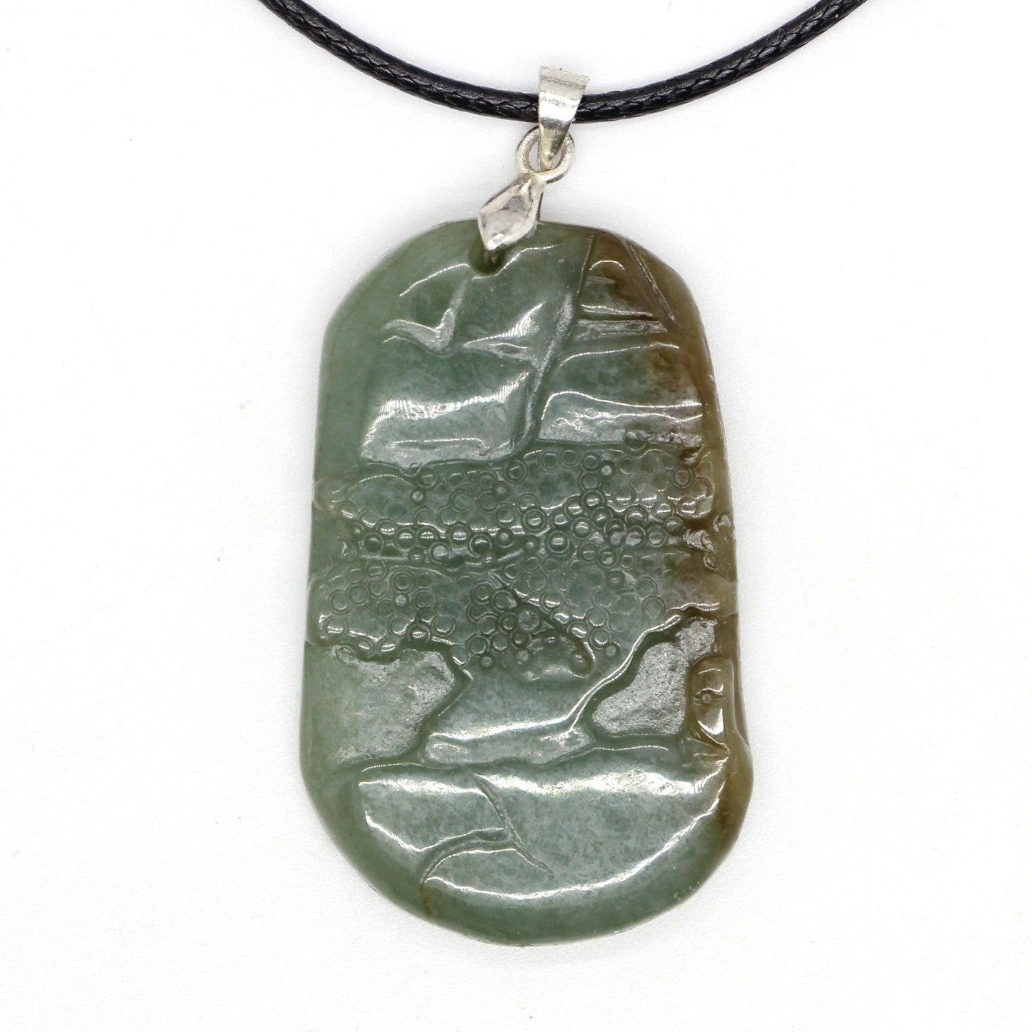 Type A Jadeite Jade Pendants Mini Landscape Series B0BLLJLL4F - Jade-collector.com