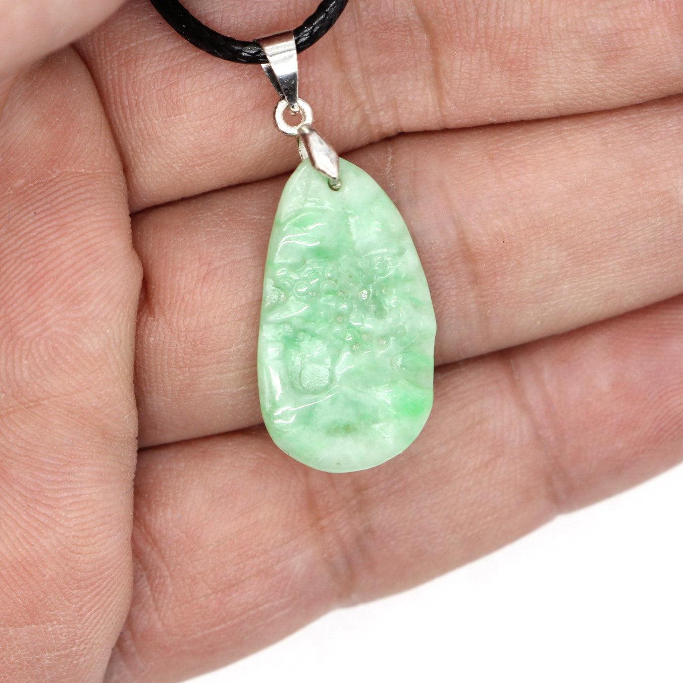Type A Jadeite Jade Pendants Mini Landscape Series B0BLLHYLDV - Jade-collector.com