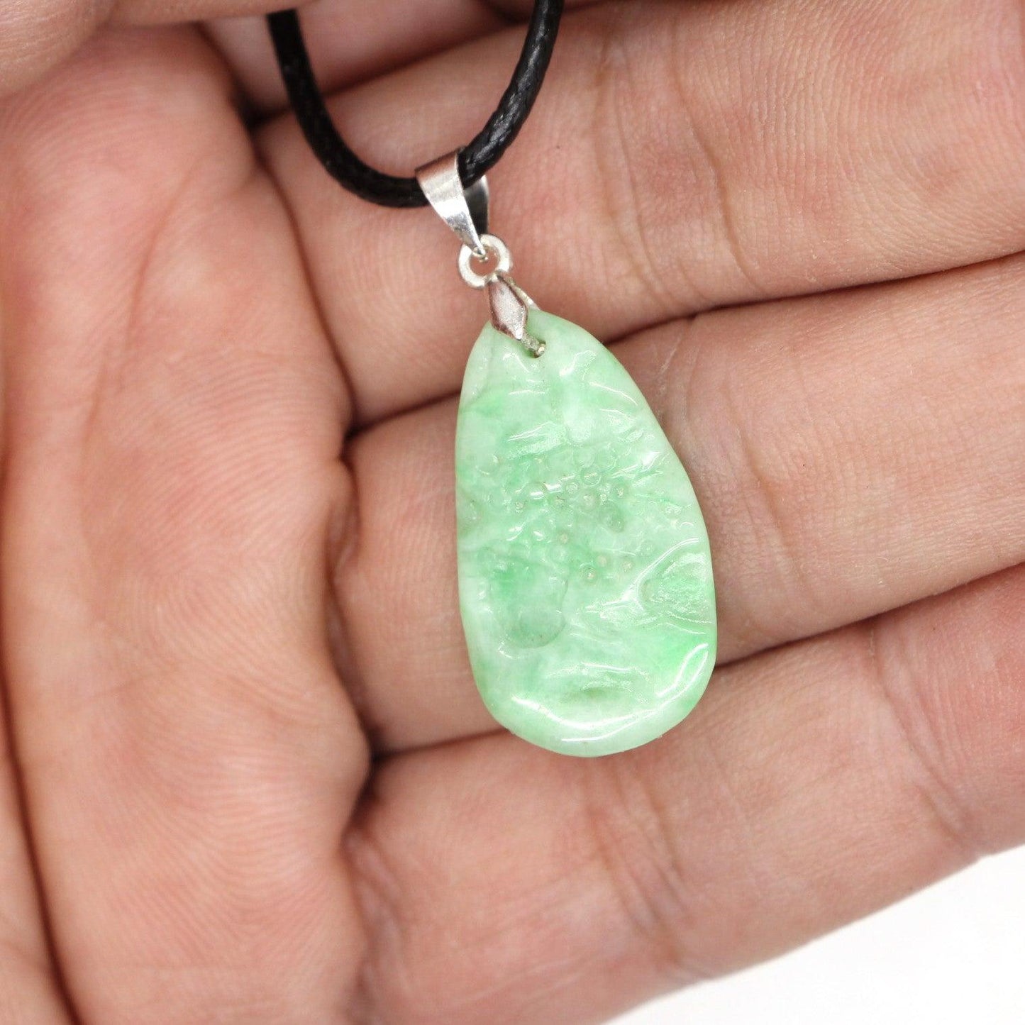 Type A Jadeite Jade Pendants Mini Landscape Series B0BLLHYLDV - Jade-collector.com