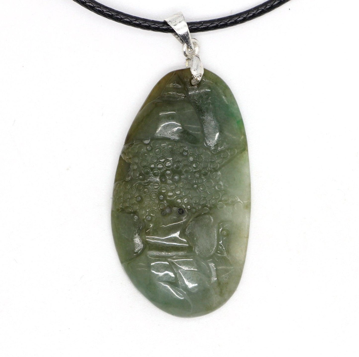 Type A Jadeite Jade Pendants Mini Landscape Series B0BLRQH8WQ - Jade-collector.com