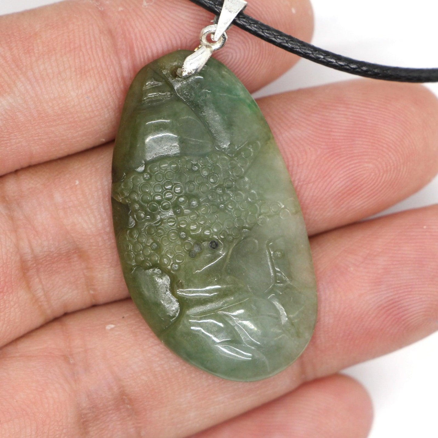 Type A Jadeite Jade Pendants Mini Landscape Series B0BLRQH8WQ - Jade-collector.com