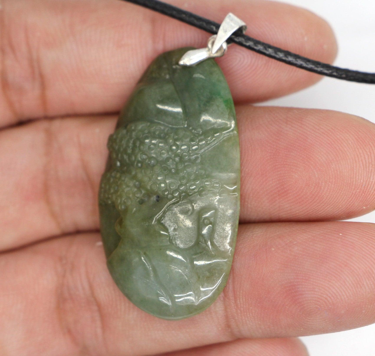 Type A Jadeite Jade Pendants Mini Landscape Series B0BLRQH8WQ - Jade-collector.com