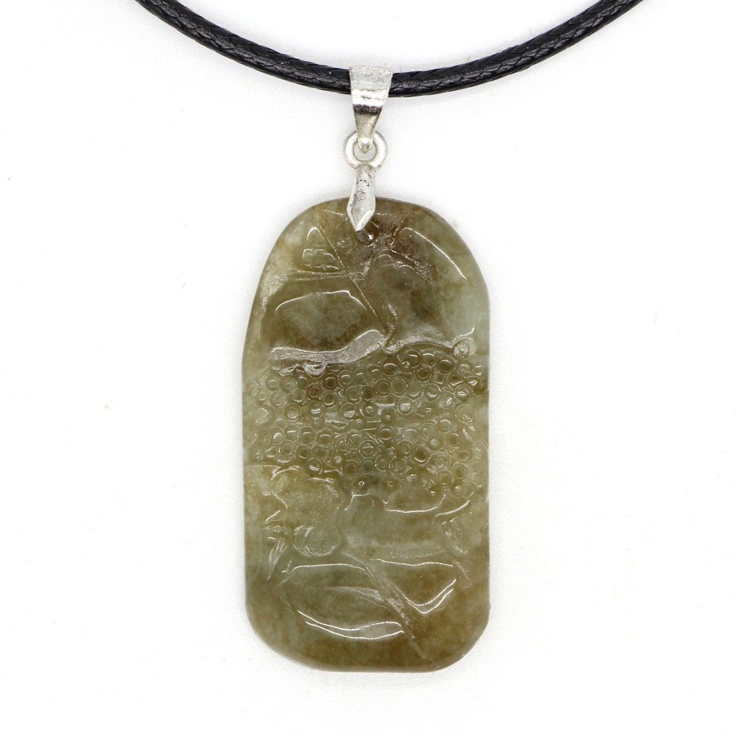 Type A Jadeite Jade Pendants Mini Landscape Series B0BLRFKMD9 - Jade-collector.com