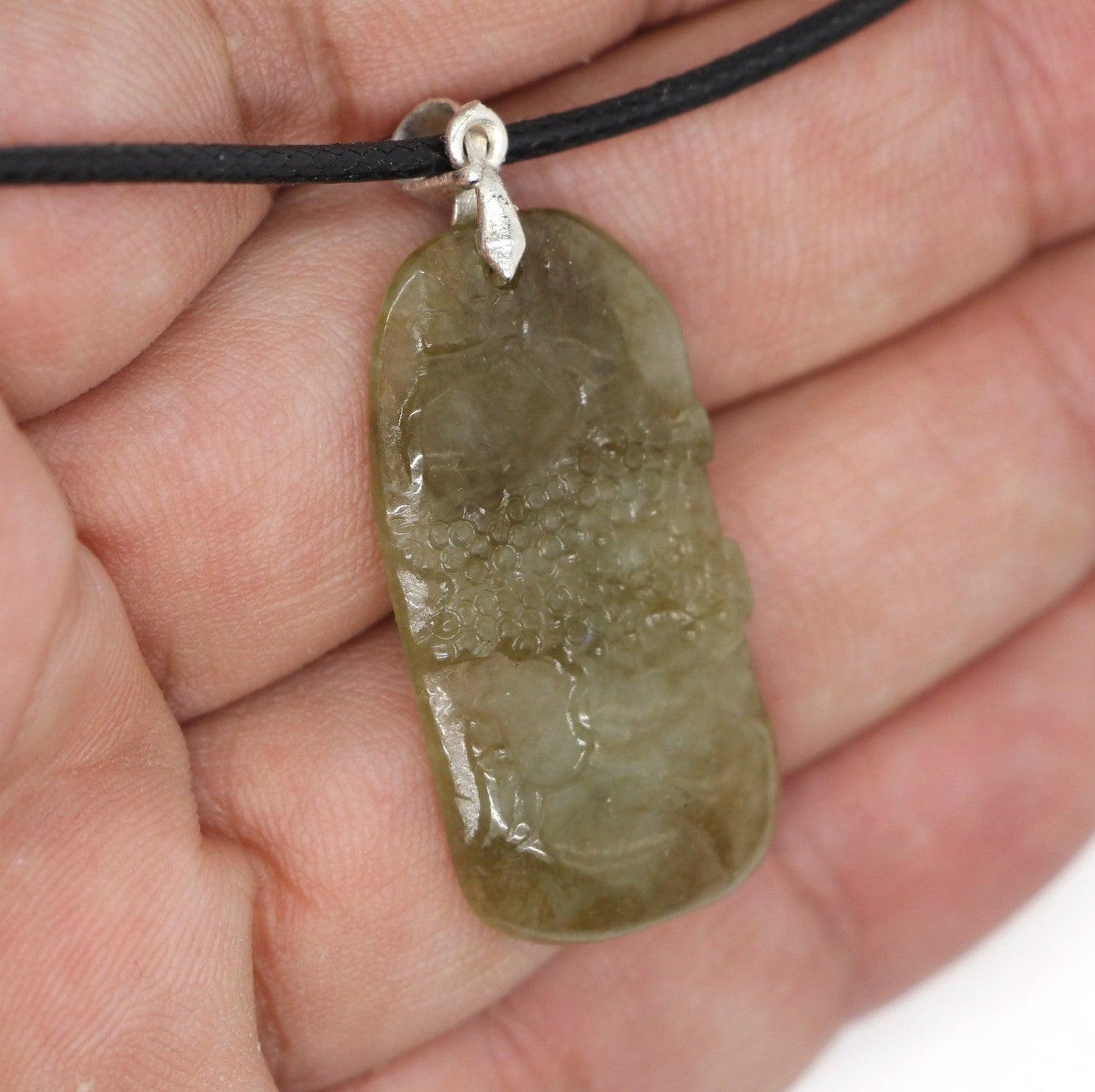 Type A Jadeite Jade Pendants Mini Landscape Series B0BLRFKMD9 - Jade-collector.com