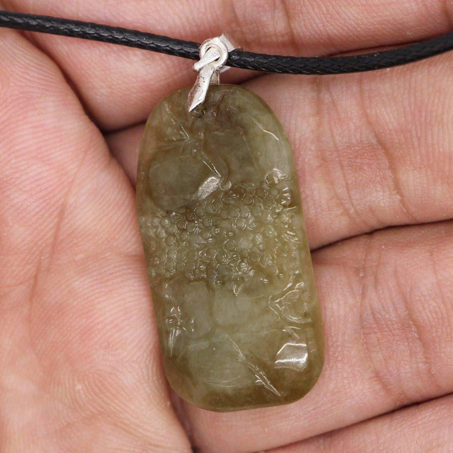 Type A Jadeite Jade Pendants Mini Landscape Series B0BLRFKMD9 - Jade-collector.com